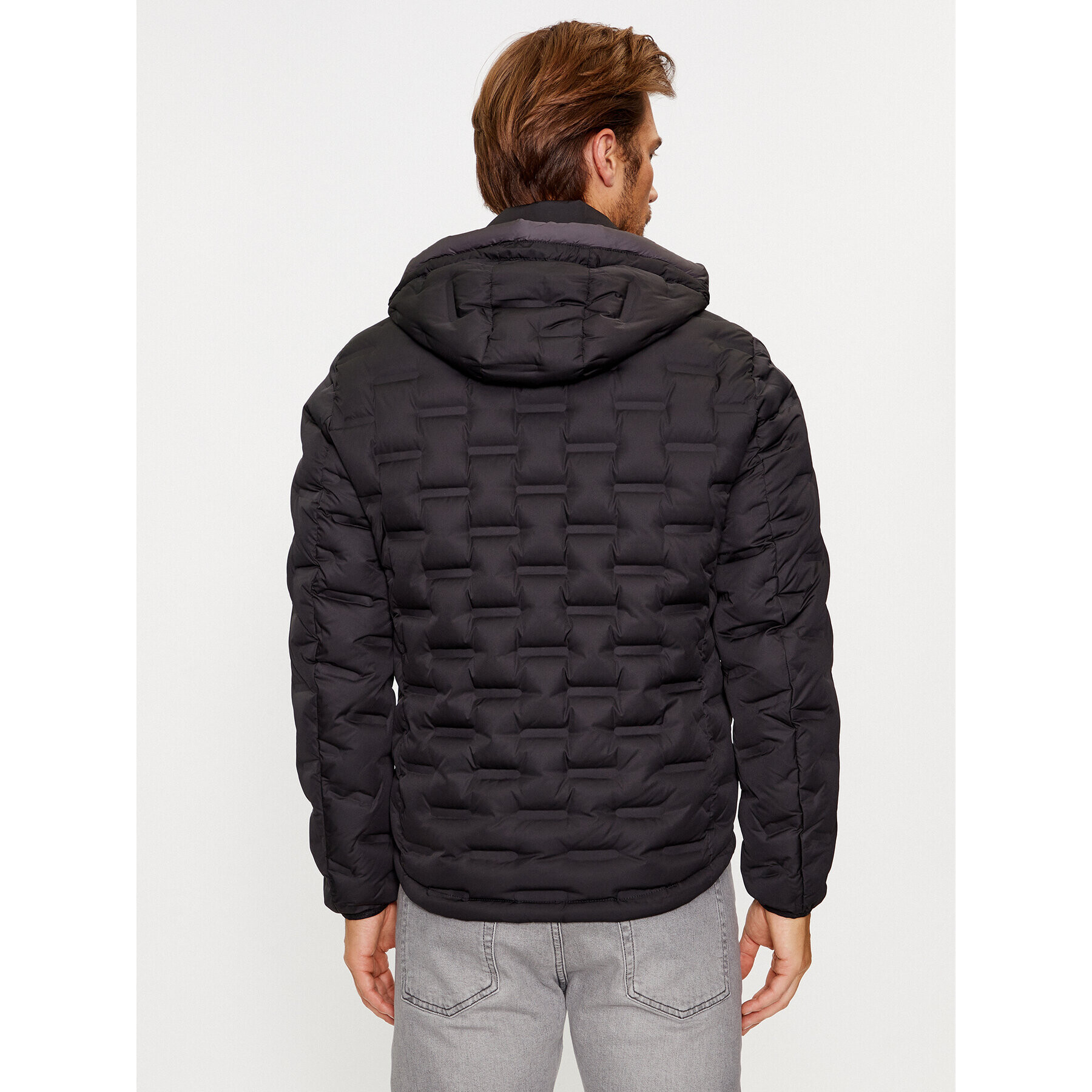 Milestone Пухено яке Brayden 330341 60390 Черен Regular Fit - Pepit.bg