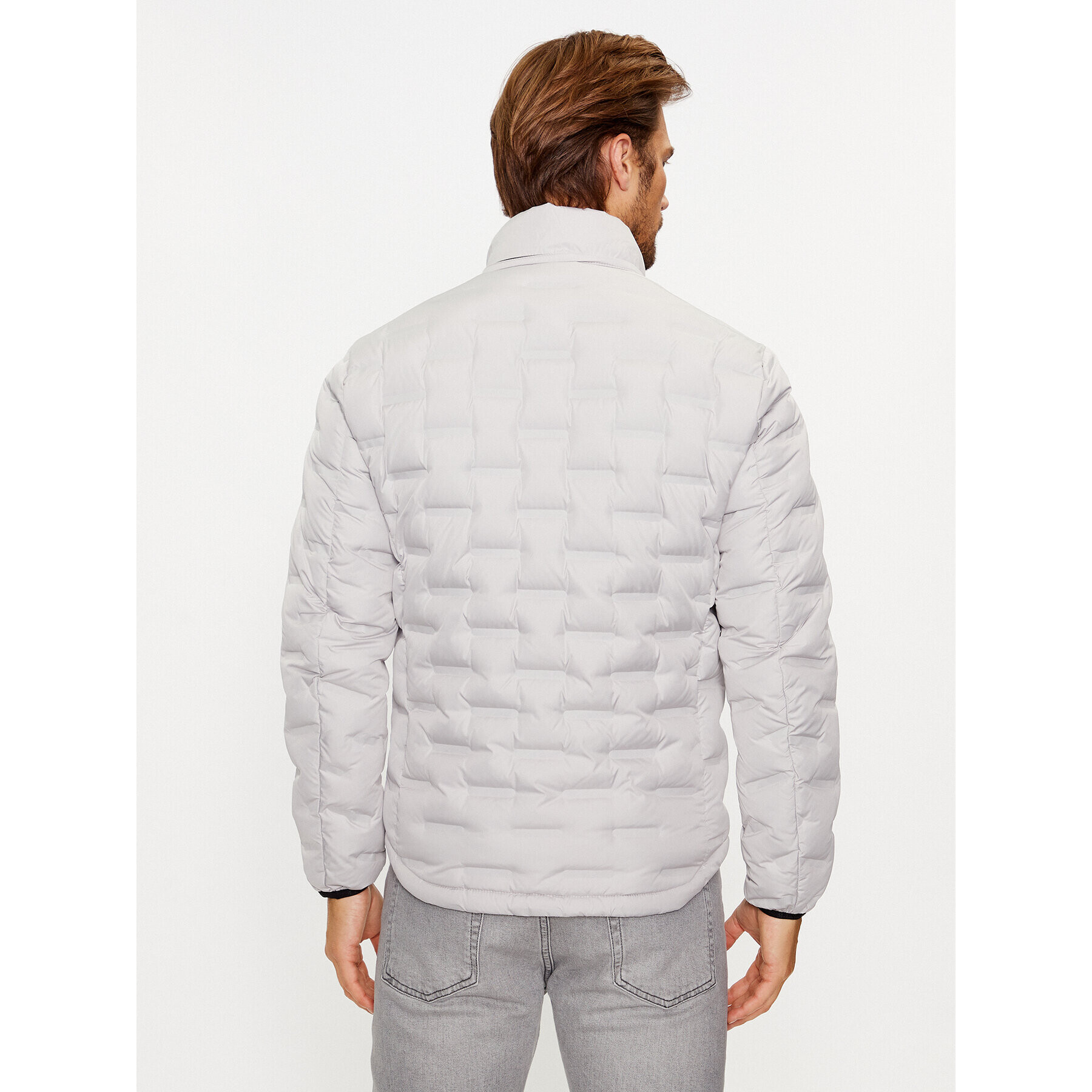 Milestone Пухено яке Brayden 330341 60390 Сив Regular Fit - Pepit.bg