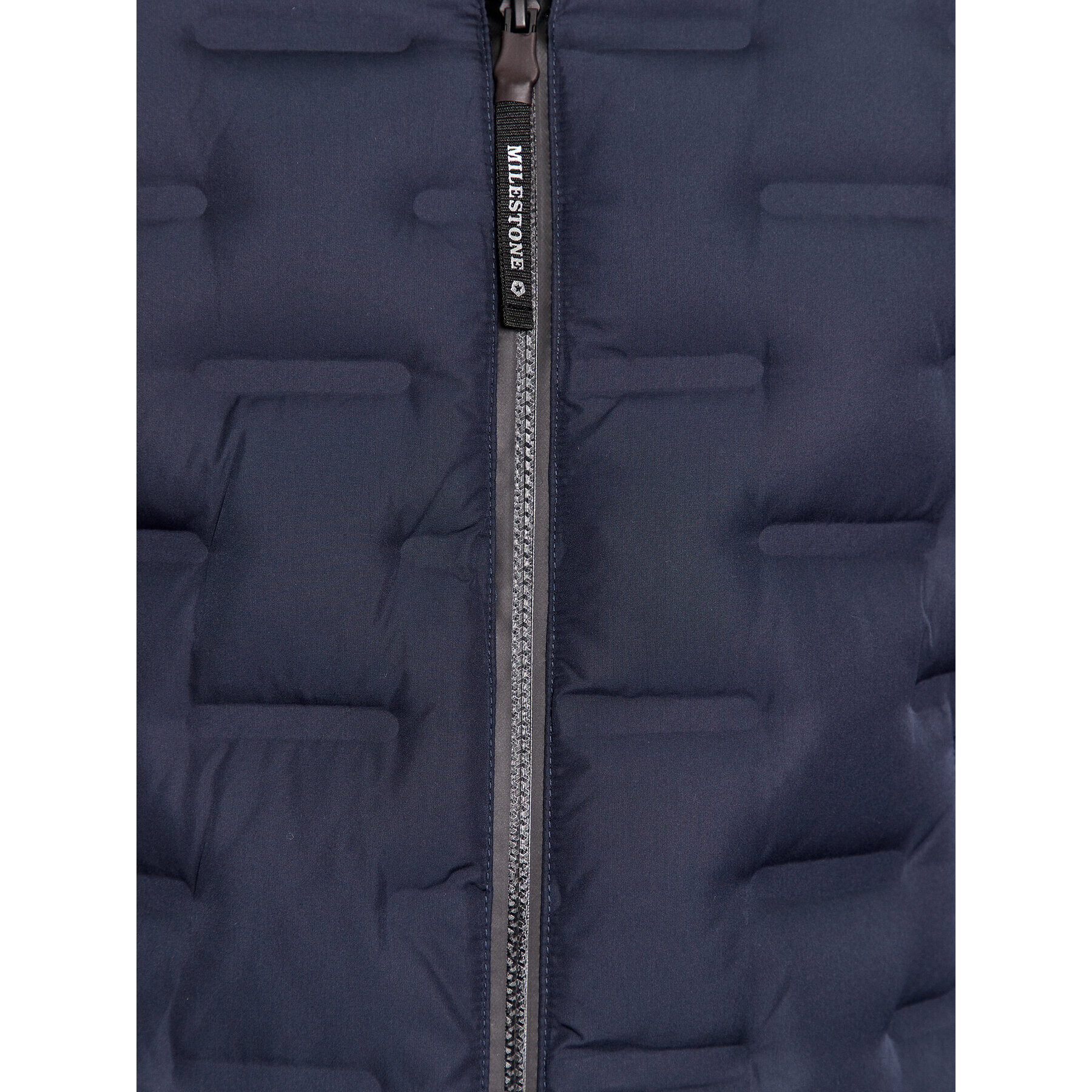 Milestone Пухено яке Bryden 330341 60390 Тъмносин Regular Fit - Pepit.bg