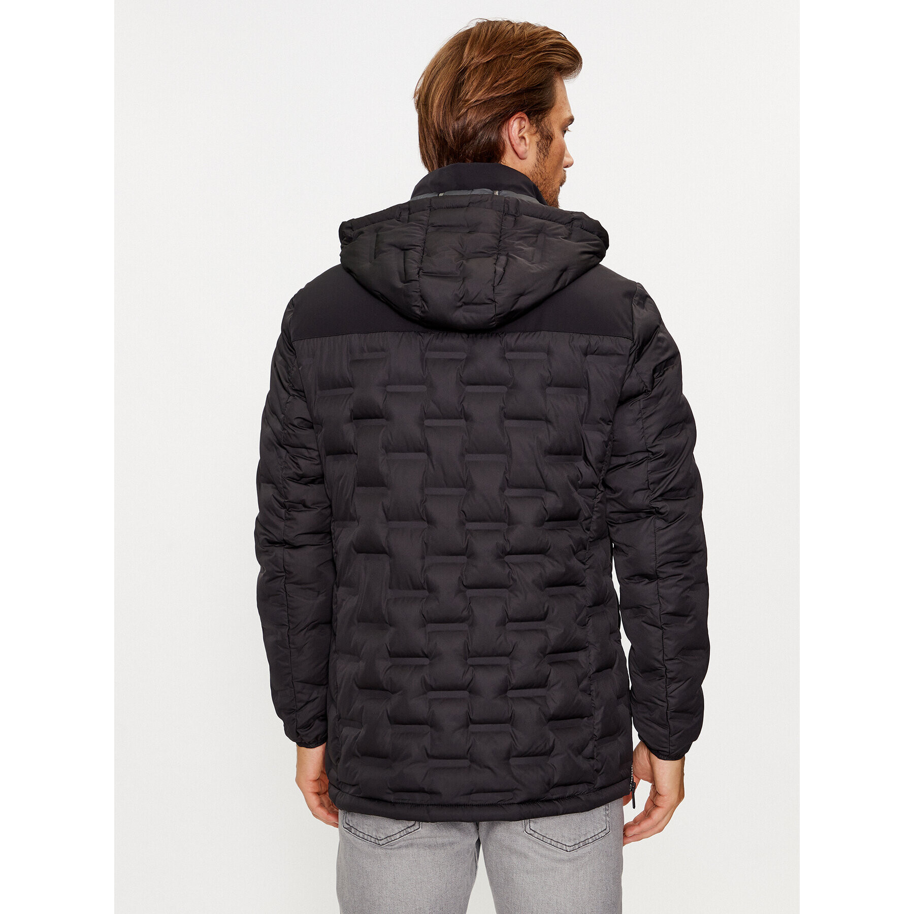 Milestone Пухено яке Remigo 330341 60380 Черен Regular Fit - Pepit.bg