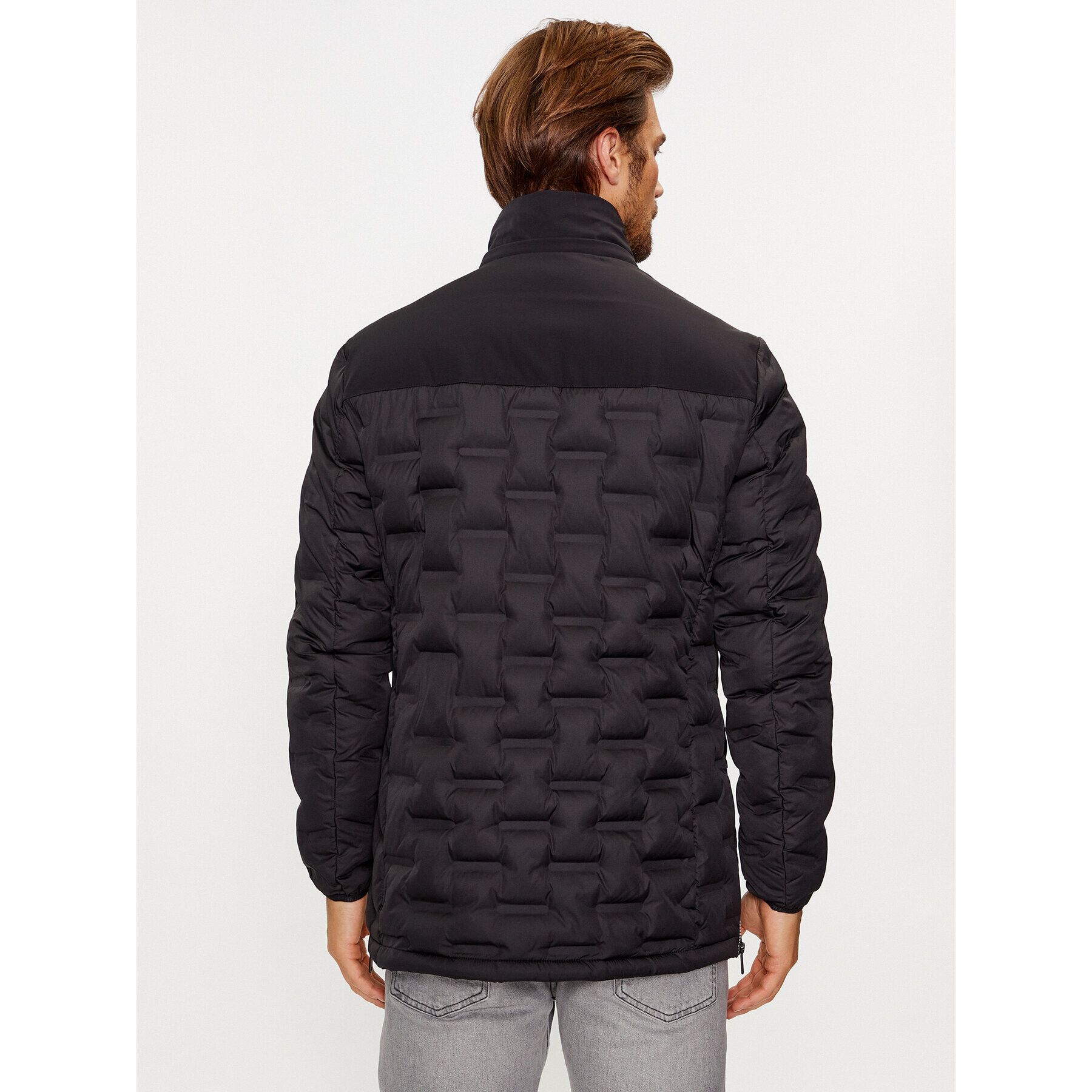 Milestone Пухено яке Remigo 330341 60380 Черен Regular Fit - Pepit.bg