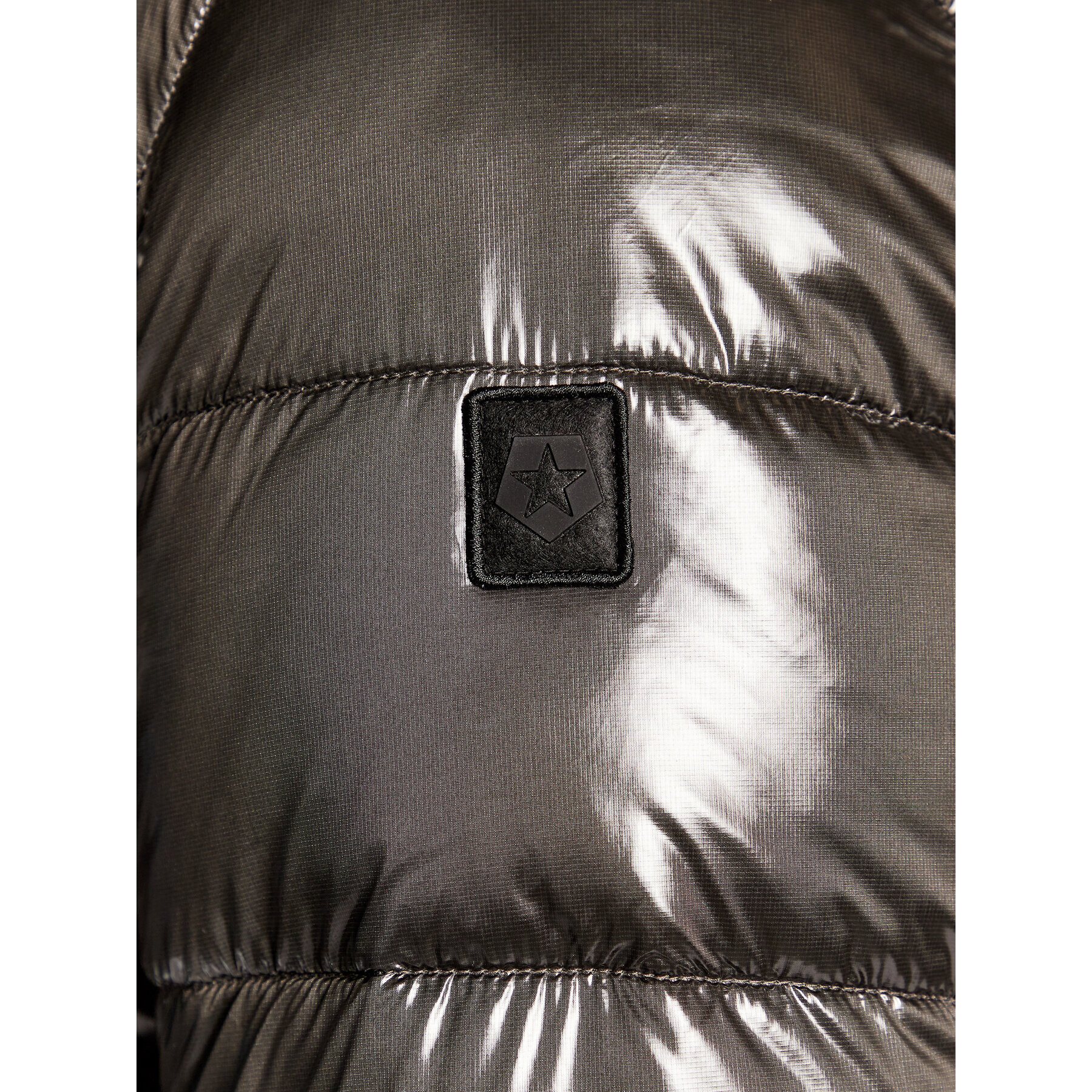 Milestone Пухено яке Sheen 230499 10500 Сив Regular Fit - Pepit.bg