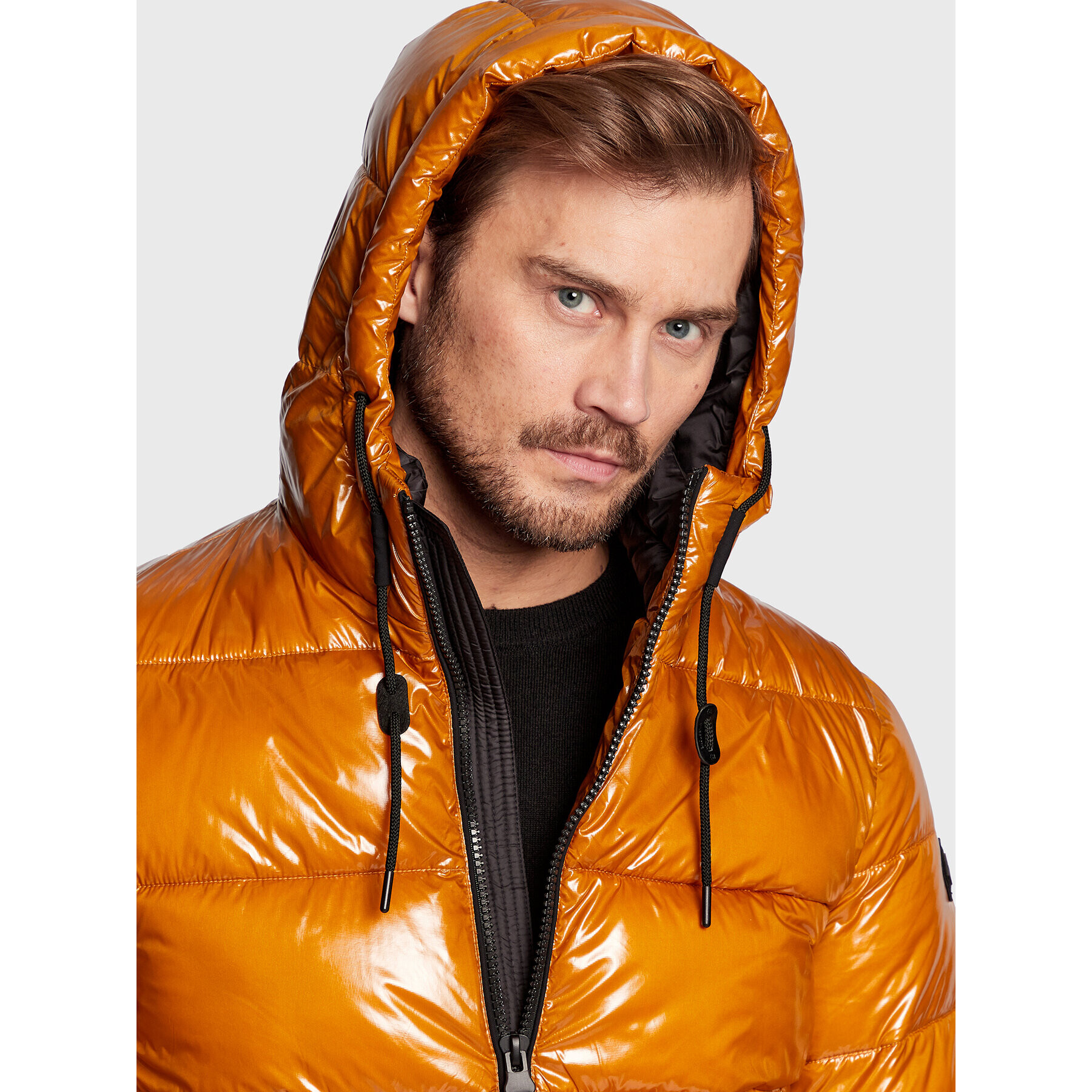 Milestone Пухено яке Sheen 230499 10500 Жълт Regular Fit - Pepit.bg