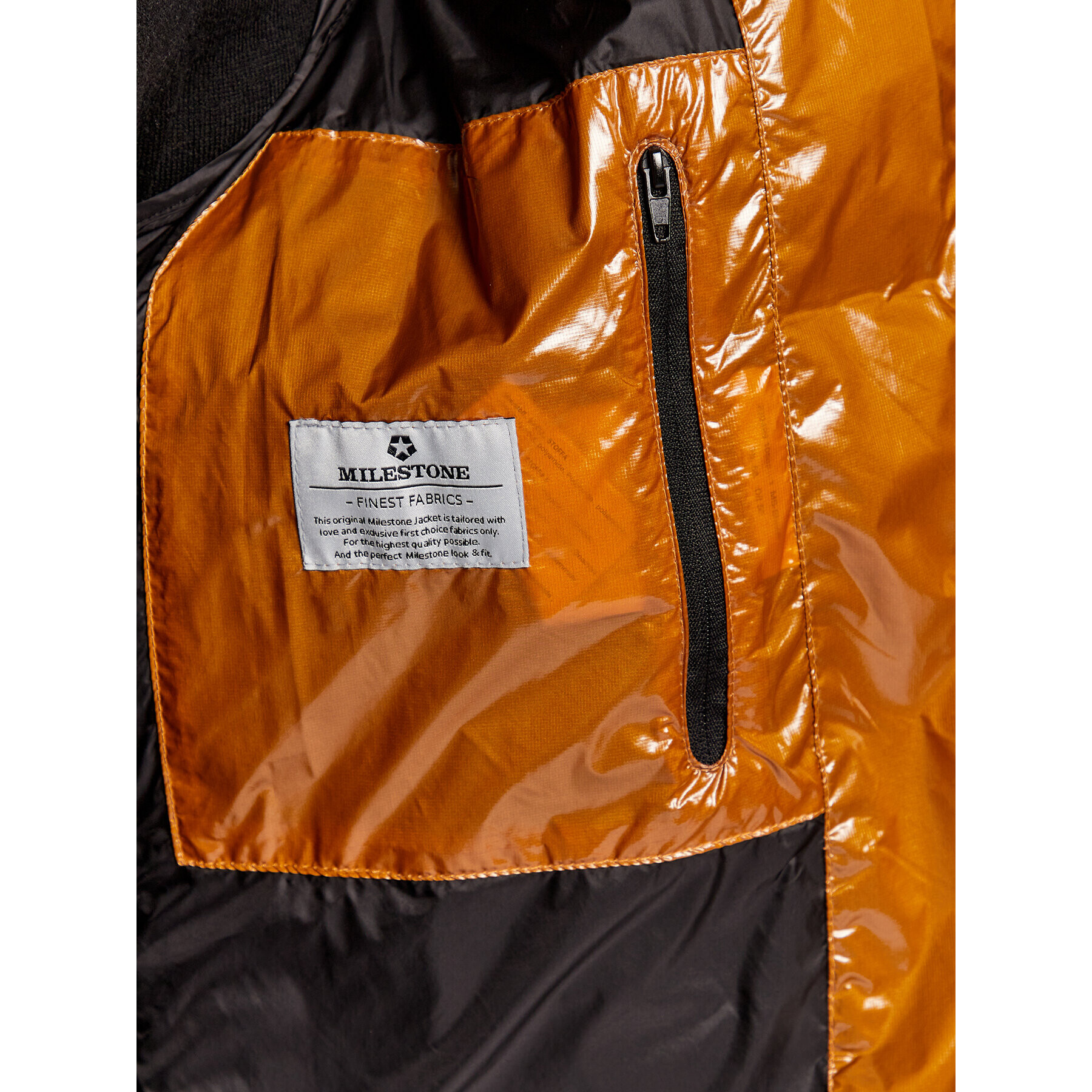 Milestone Пухено яке Sheen 230499 10500 Жълт Regular Fit - Pepit.bg