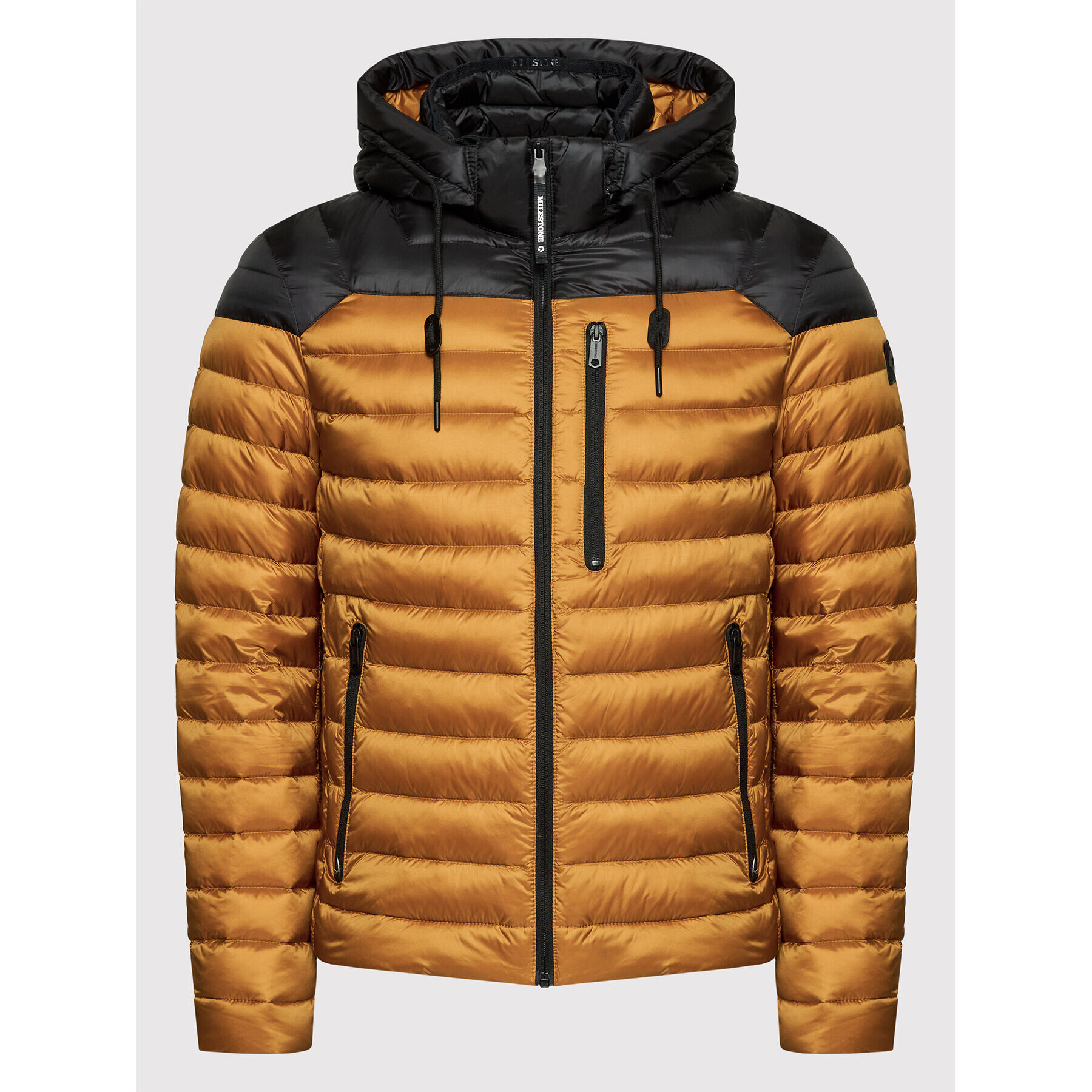 Milestone Пухено яке Tyson 230400 60170 Кафяв Regular Fit - Pepit.bg