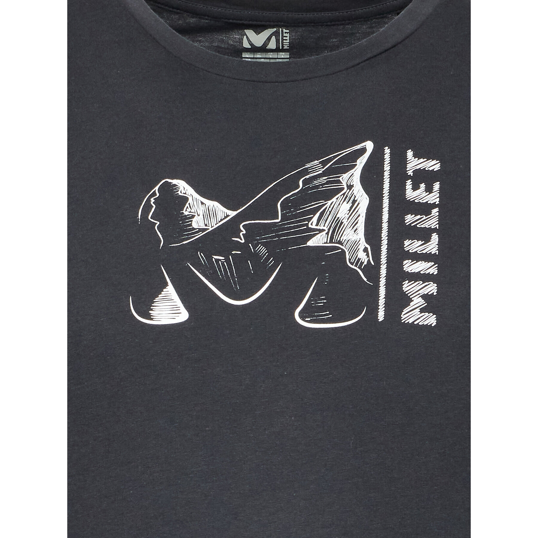 Millet Тишърт Captain Ts Ss M Miv9411 Черен Regular Fit - Pepit.bg