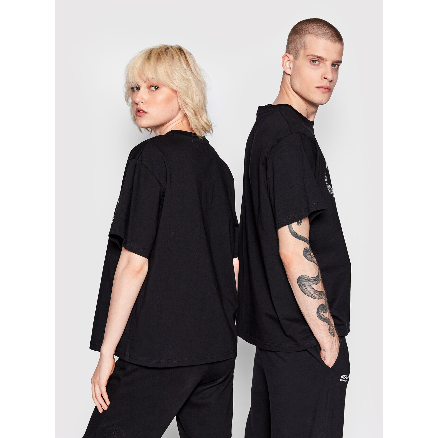 Mindout Тишърт Unisex Rage Черен Oversize - Pepit.bg