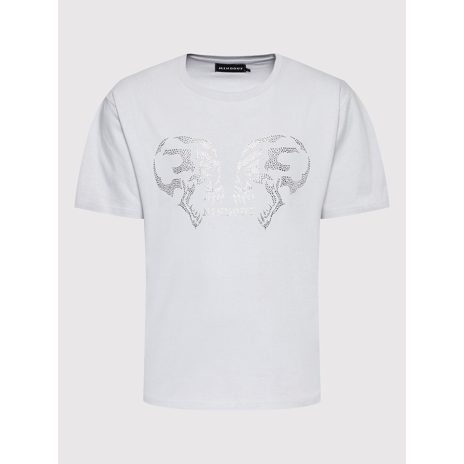 Mindout Тишърт Unisex Сив Oversize - Pepit.bg