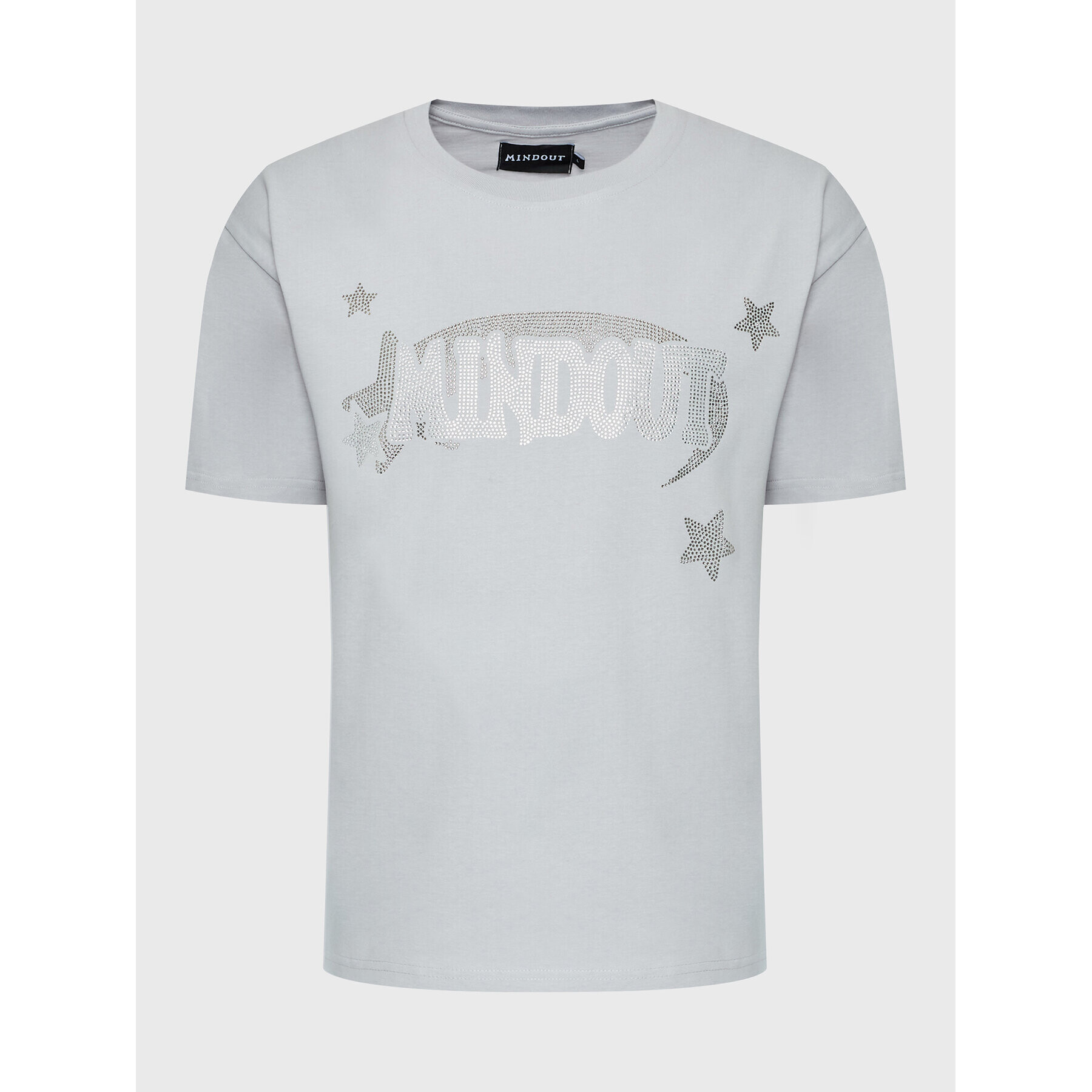 Mindout Тишърт Unisex Starlight Сив Oversize - Pepit.bg