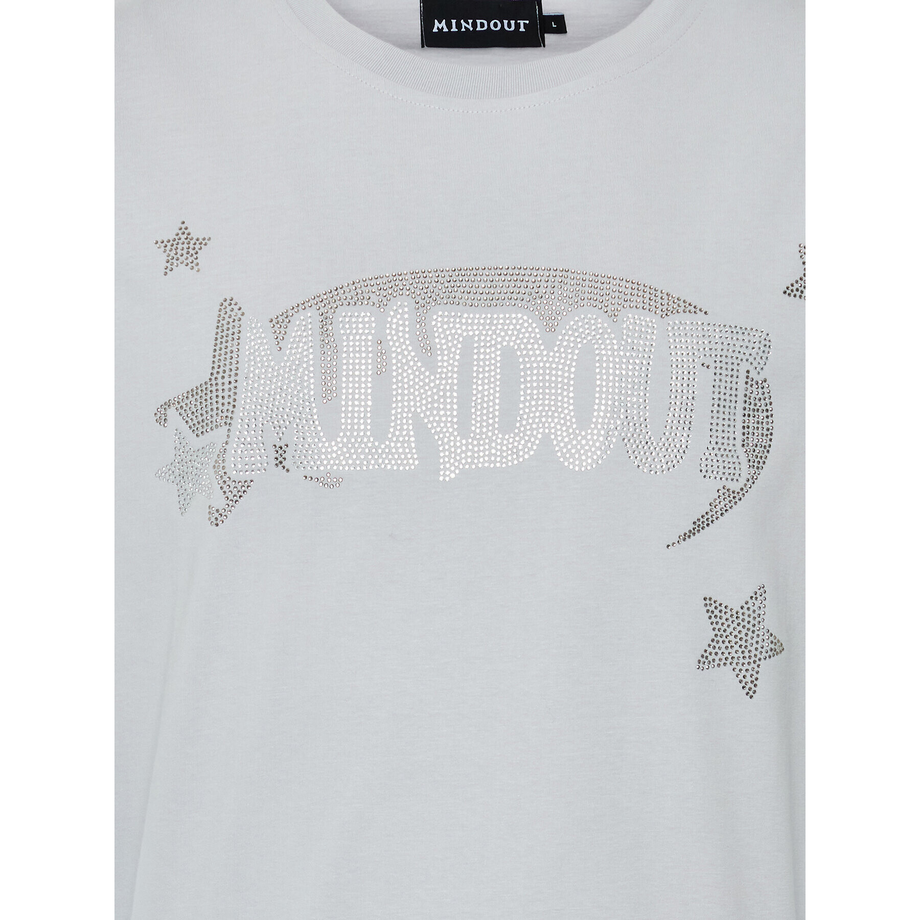 Mindout Тишърт Unisex Starlight Сив Oversize - Pepit.bg