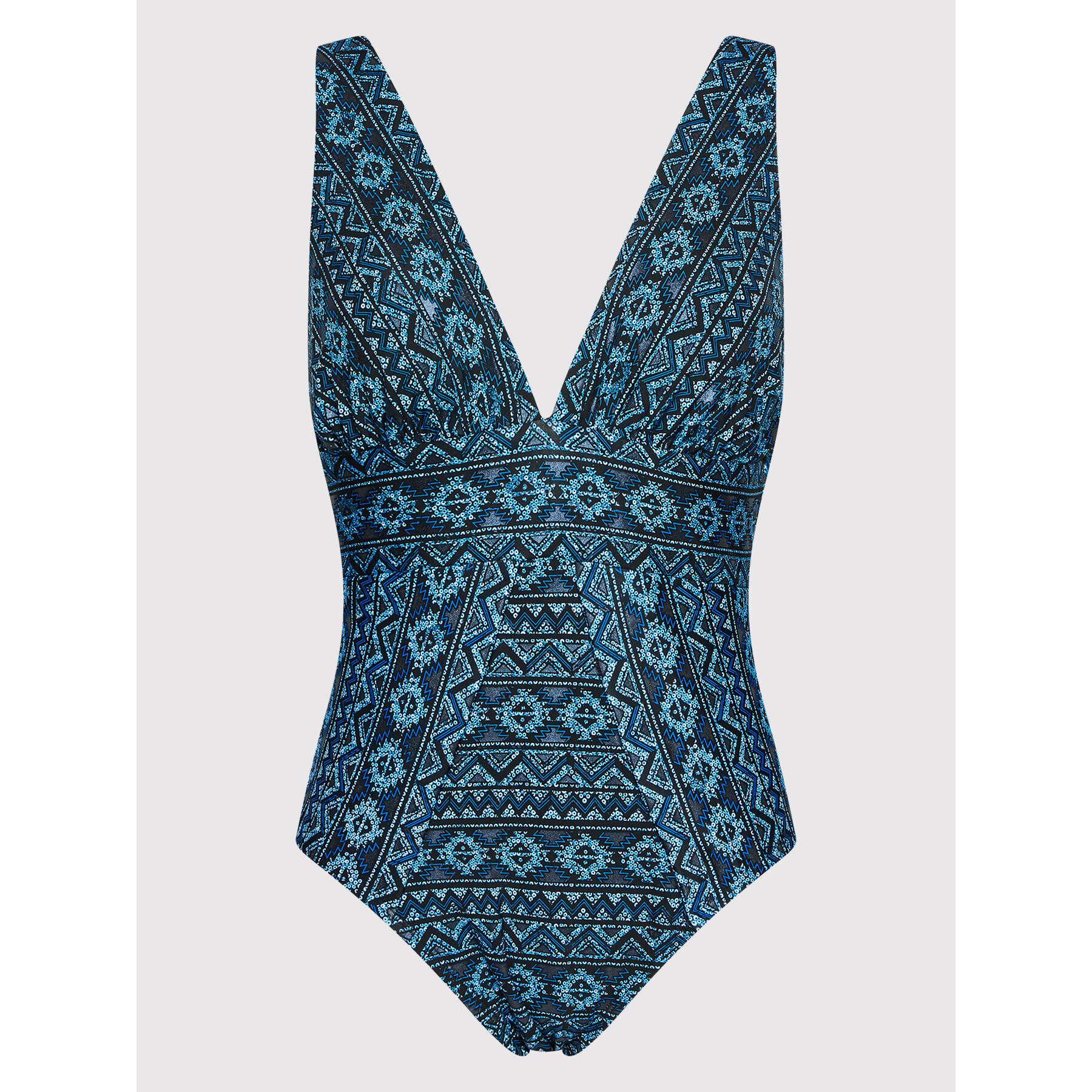 Miraclesuit Бански костюм Paillette Odyssey 6537518 Син - Pepit.bg