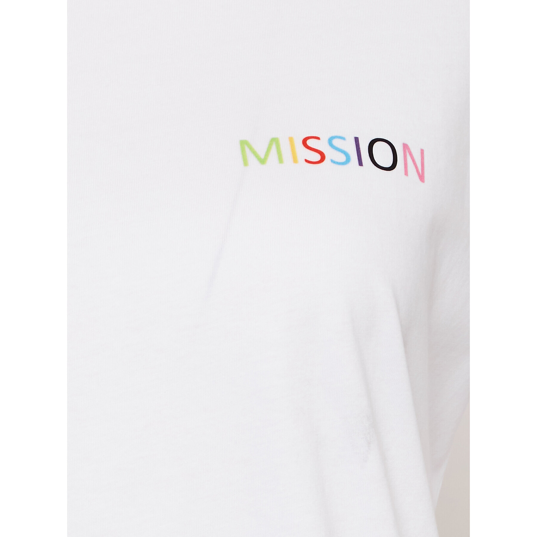 Mission Swim Тишърт Candy Бял Regular Fit - Pepit.bg