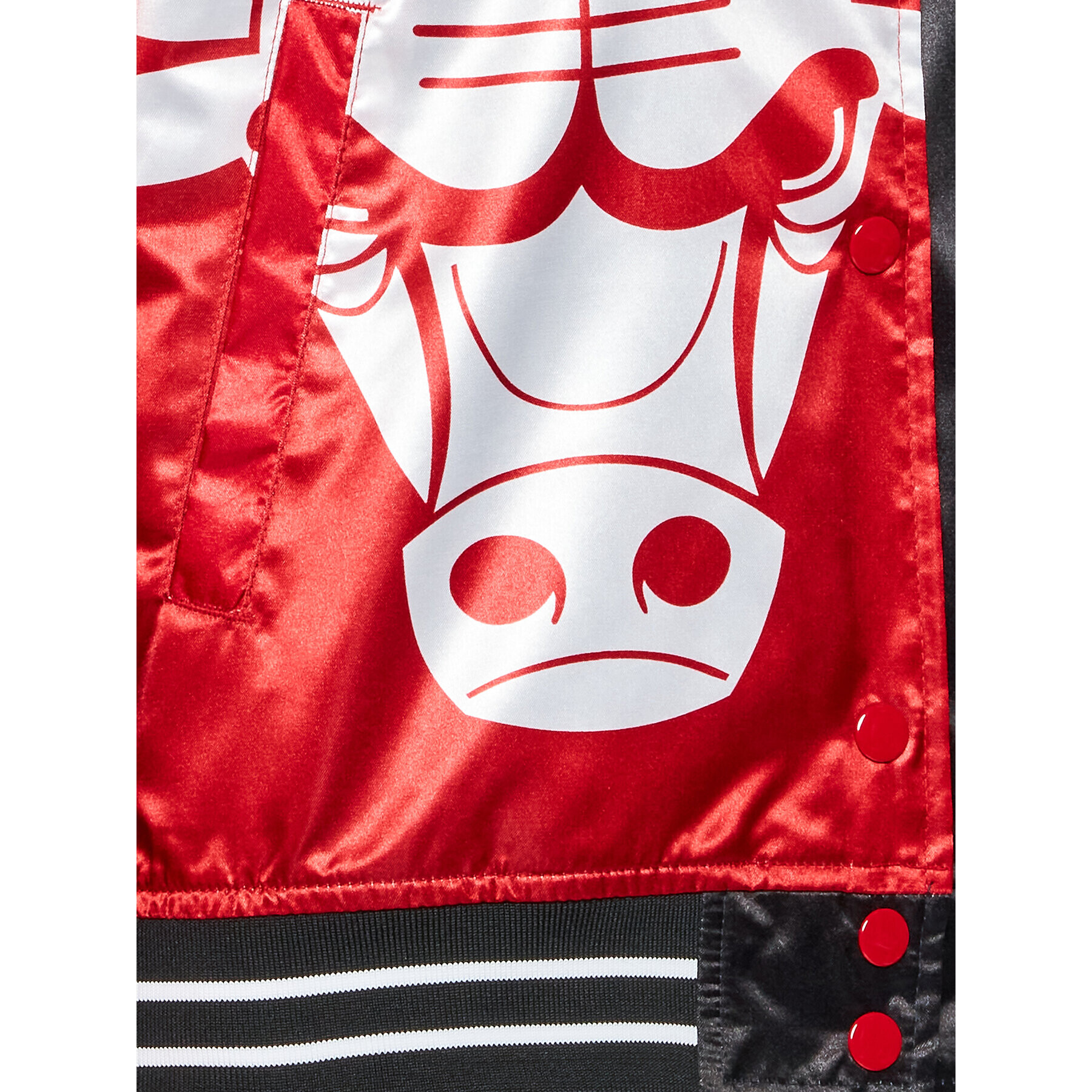 Mitchell & Ness Яке бомбър OJBF4356 Червен Regular Fit - Pepit.bg