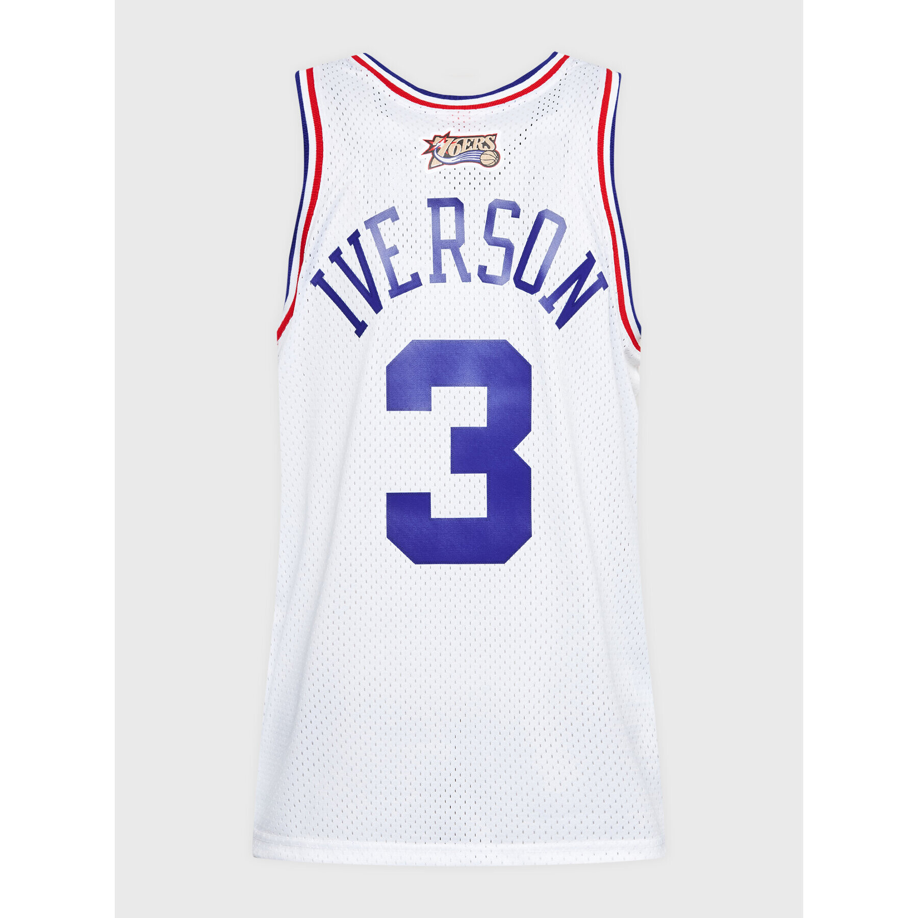 Mitchell & Ness Мъжки топ SMJY5292 Бял Regular Fit - Pepit.bg