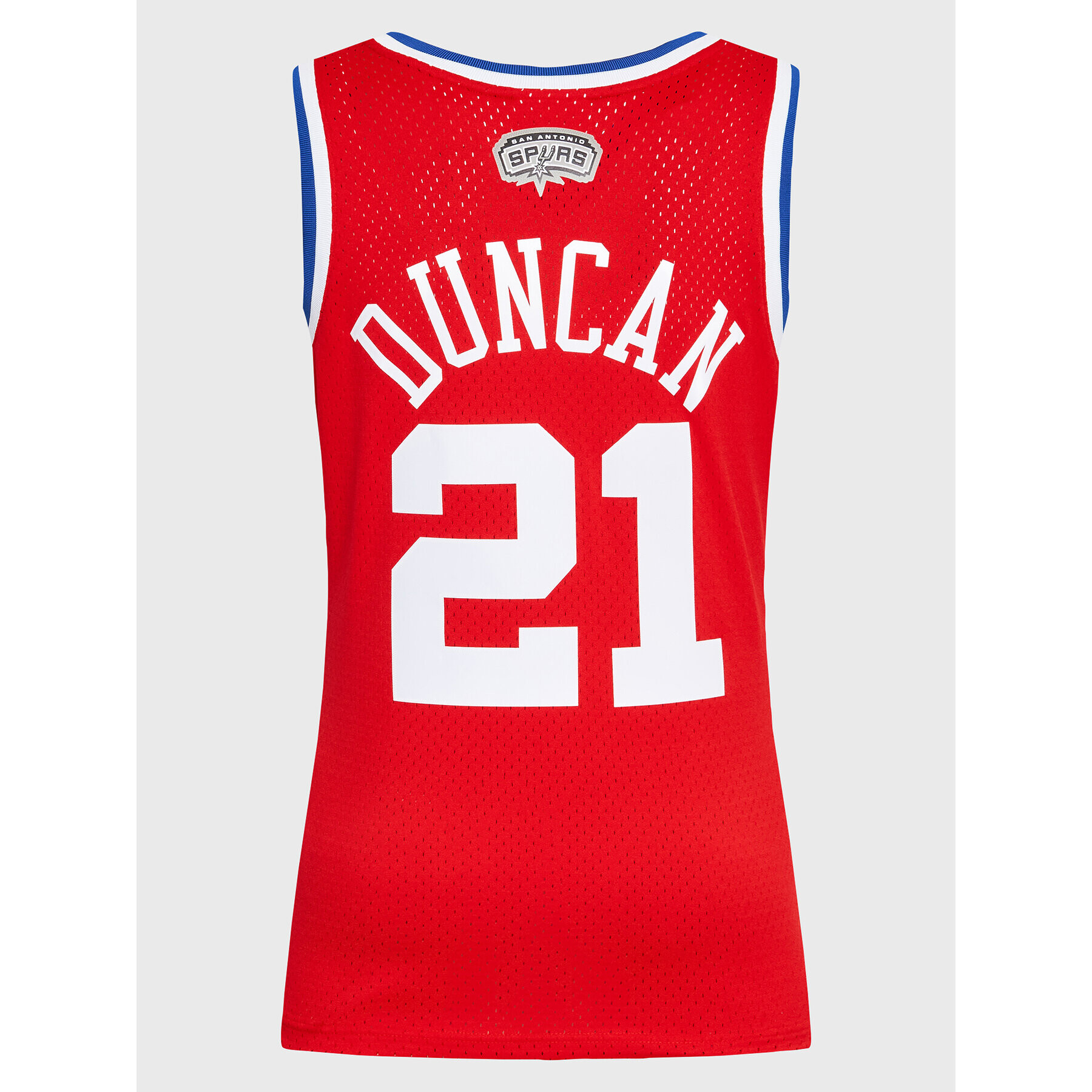 Mitchell & Ness Мъжки топ SMJY5295 Червен Regular Fit - Pepit.bg