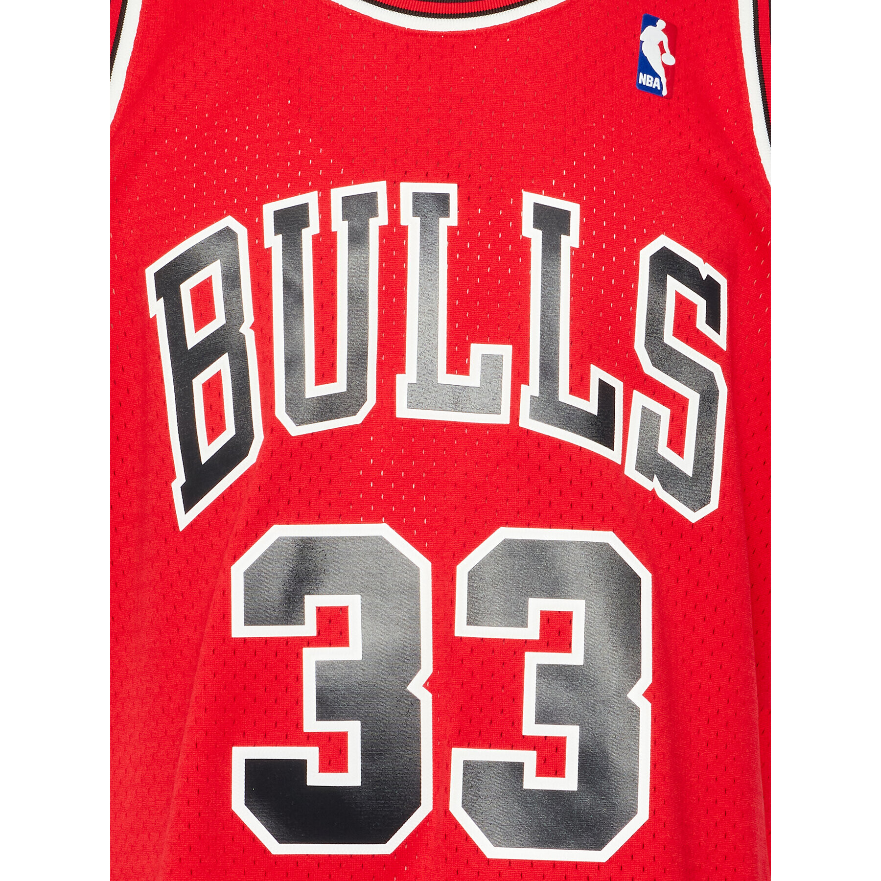 Mitchell & Ness Мъжки топ SMJYGS18153 Червен Regular Fit - Pepit.bg