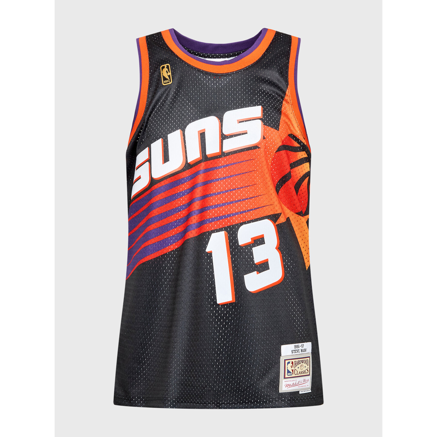Mitchell & Ness Мъжки топ SMJYGS18203 Черен Regular Fit - Pepit.bg