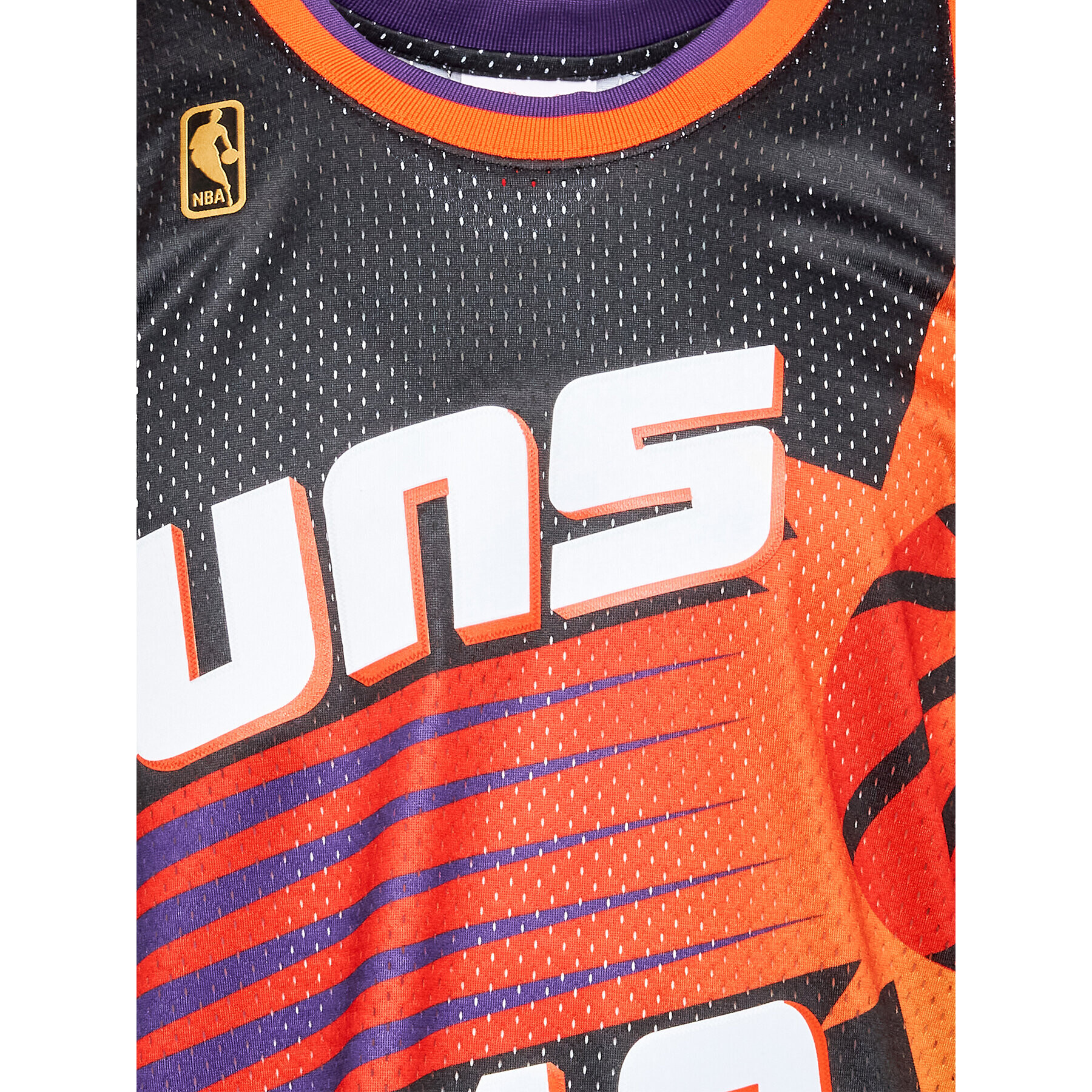 Mitchell & Ness Мъжки топ SMJYGS18203 Черен Regular Fit - Pepit.bg