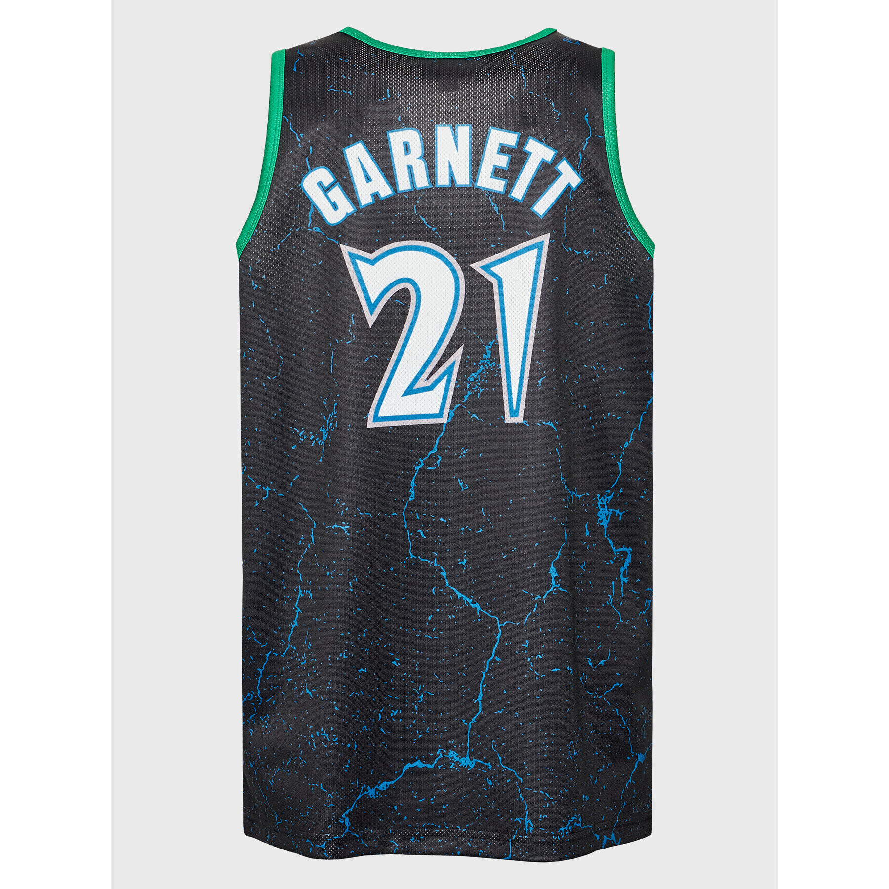 Mitchell & Ness Мъжки топ TNMK5010 Син Regular Fit - Pepit.bg