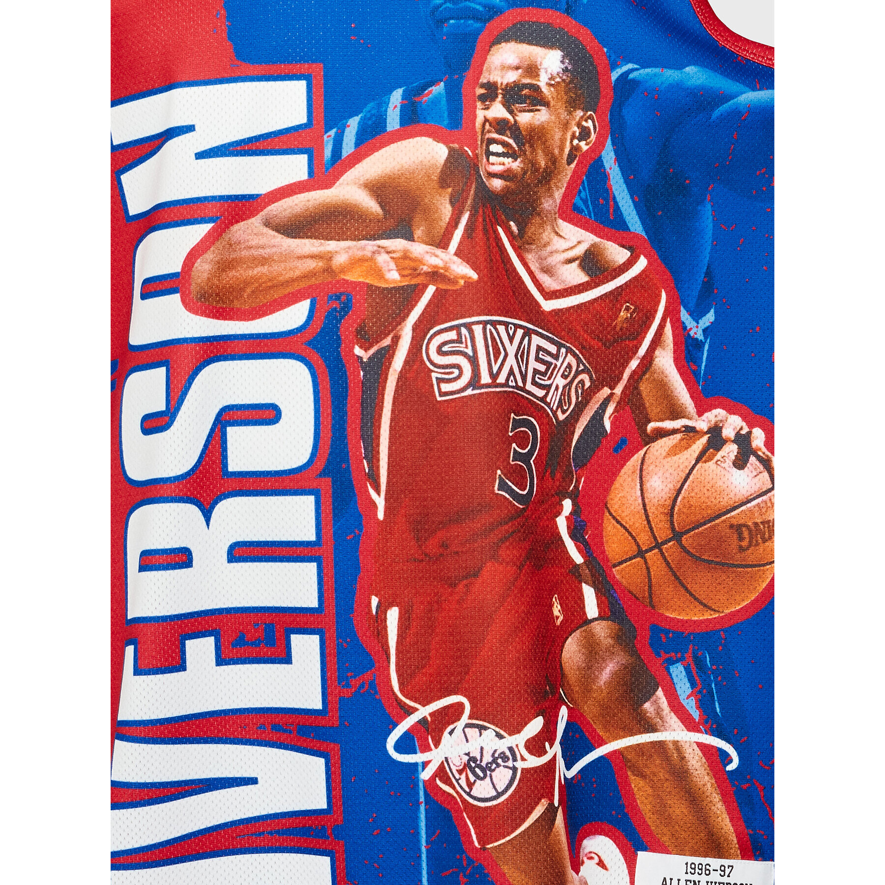Mitchell & Ness Мъжки топ TNMK5010 Цветен Regular Fit - Pepit.bg