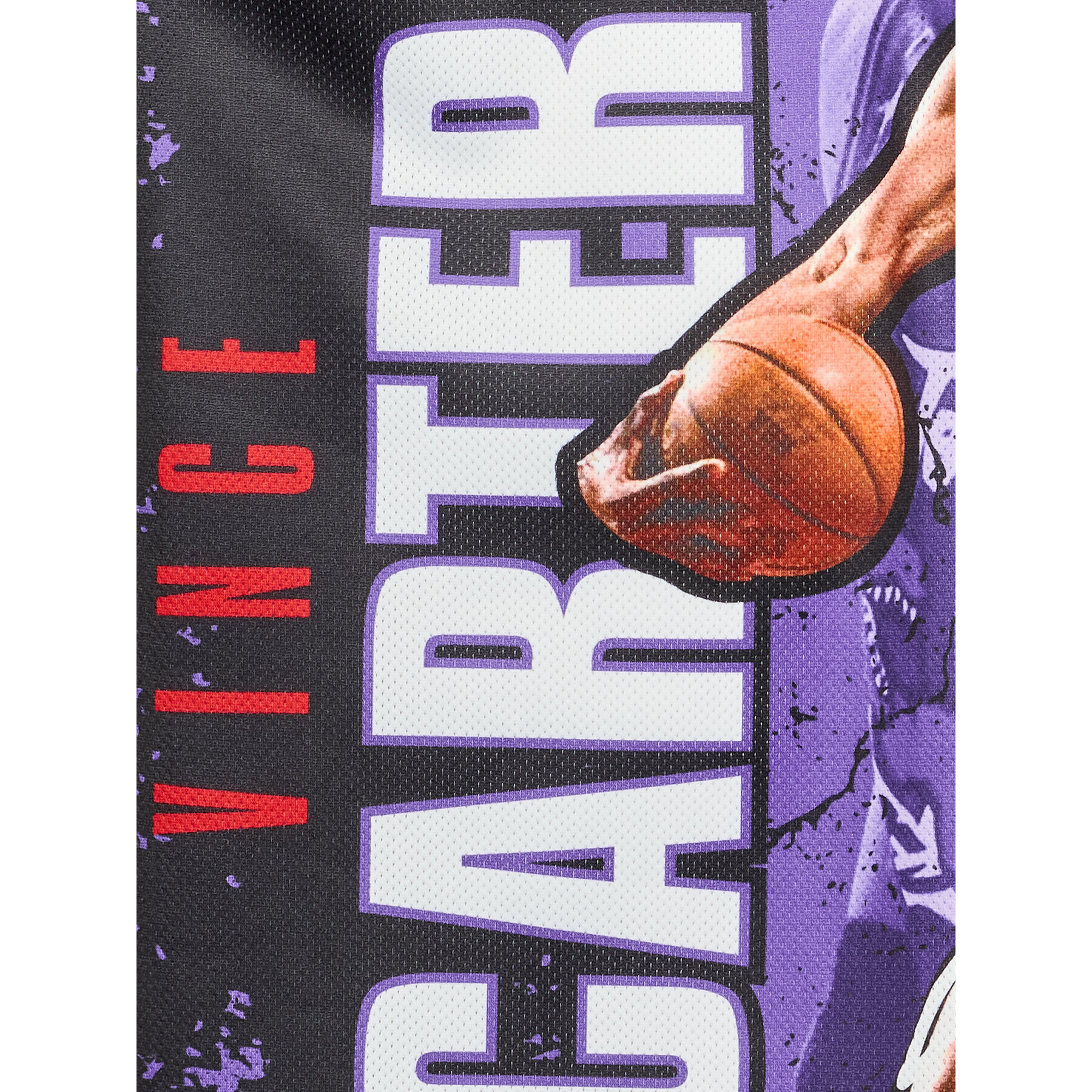 Mitchell & Ness Мъжки топ TNMK5010 Виолетов Regular Fit - Pepit.bg