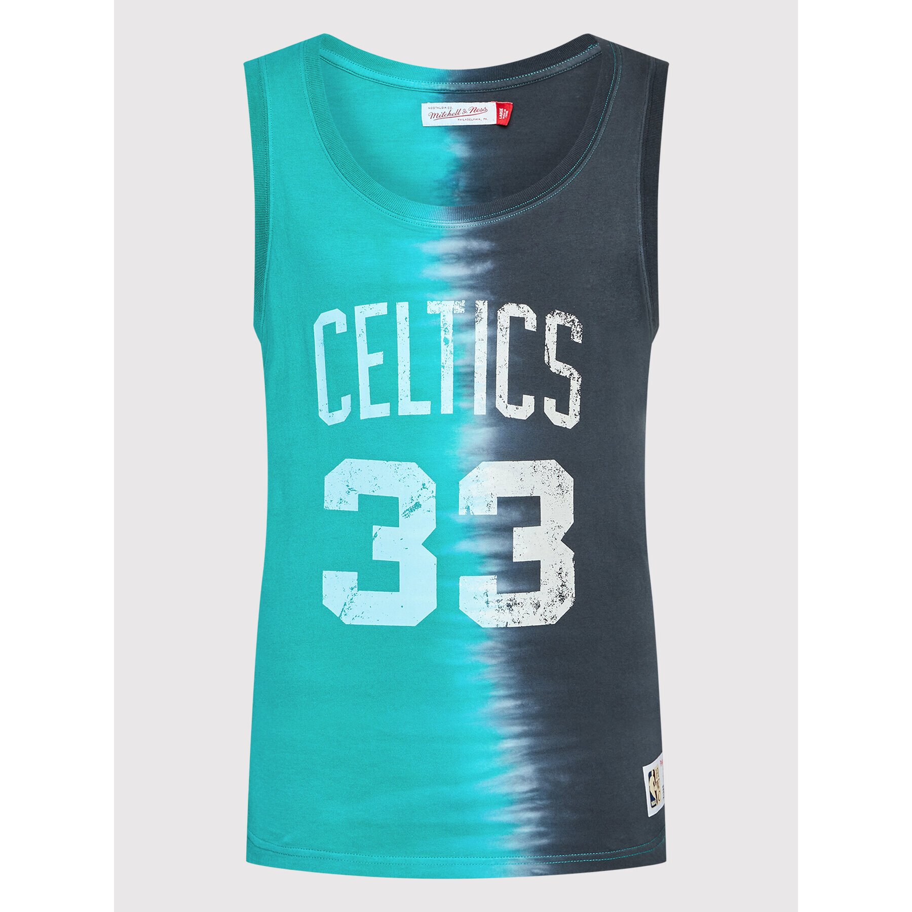 Mitchell & Ness Мъжки топ TTNK3206 Зелен Regular Fit - Pepit.bg