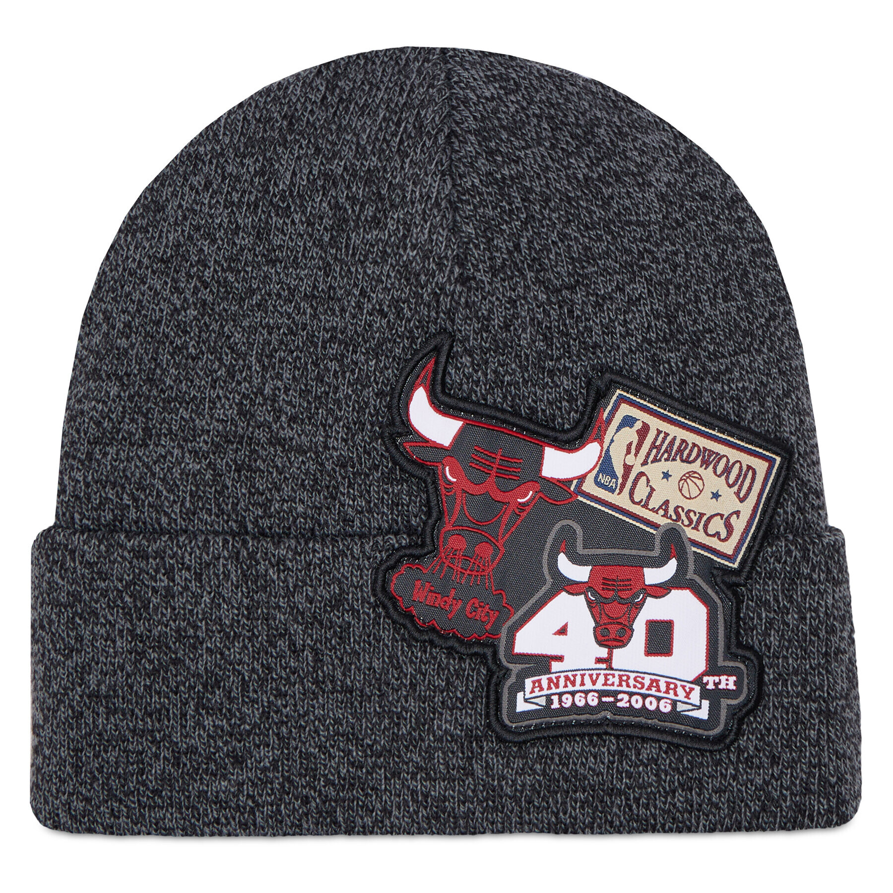 Mitchell & Ness Шапка Logo Patch HCFK4341 Черен - Pepit.bg