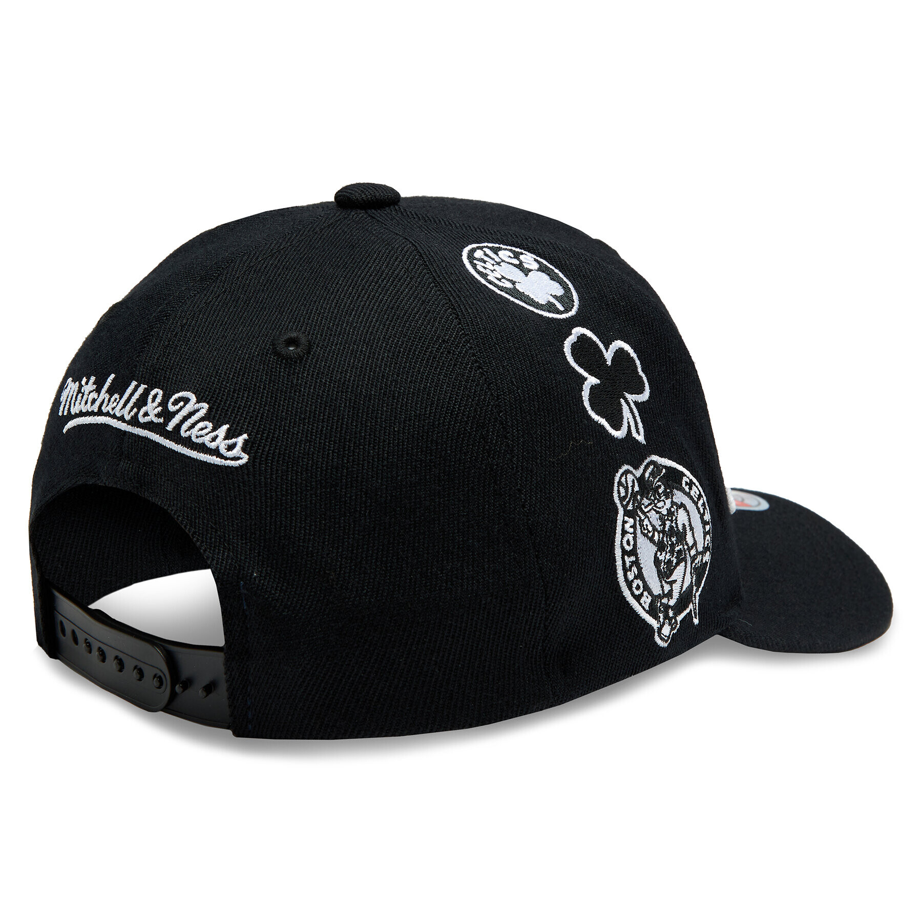 Mitchell & Ness Шапка с козирка Boston Celtics 6HSSFH21HW009 Черен - Pepit.bg