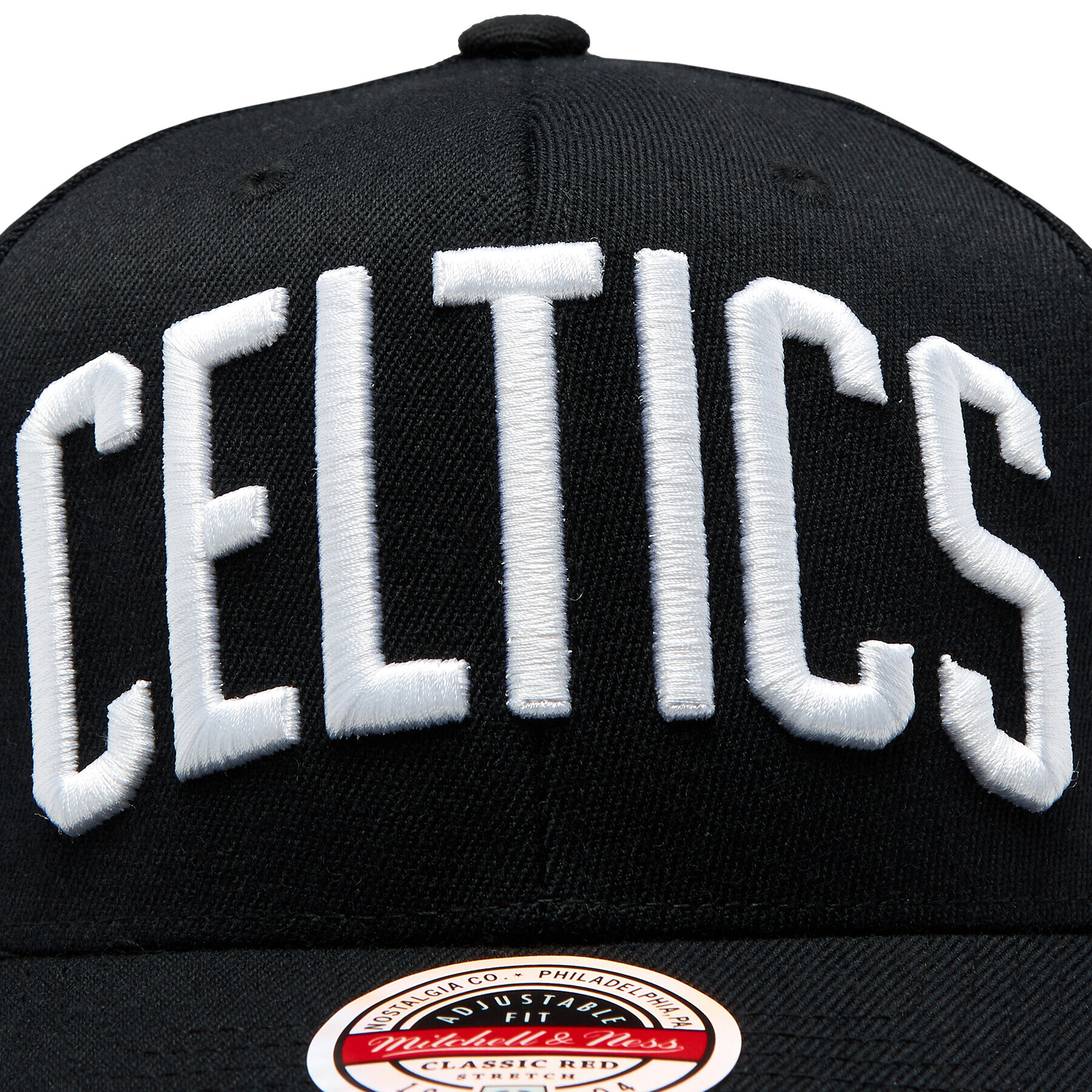Mitchell & Ness Шапка с козирка Boston Celtics 6HSSFH21HW009 Черен - Pepit.bg