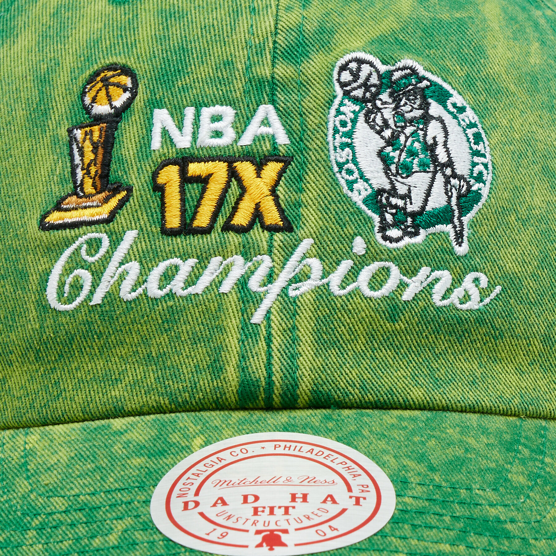 Mitchell & Ness Шапка с козирка Boston Celtics 6LUXFH21HW004 Зелен - Pepit.bg