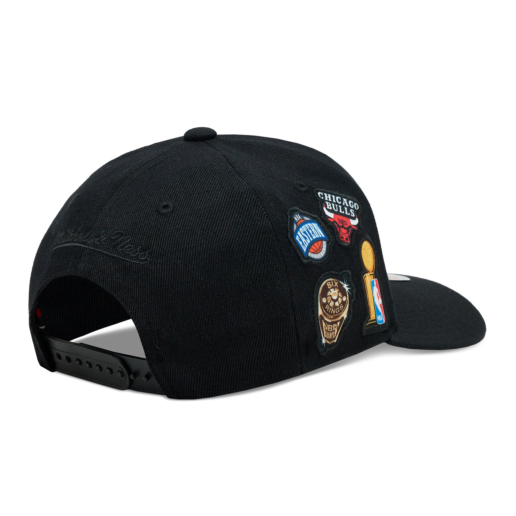 Mitchell & Ness Шапка с козирка Chicago Bulls 6HSRLS21HW004 Черен - Pepit.bg