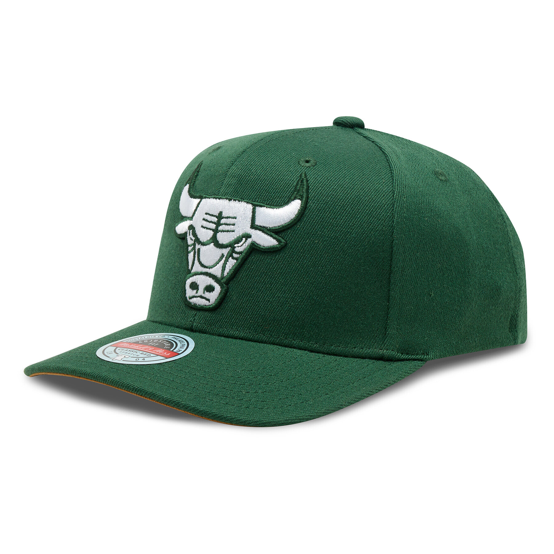 Mitchell & Ness Шапка с козирка Chicago Bulls 6HSSINTL974 Зелен - Pepit.bg