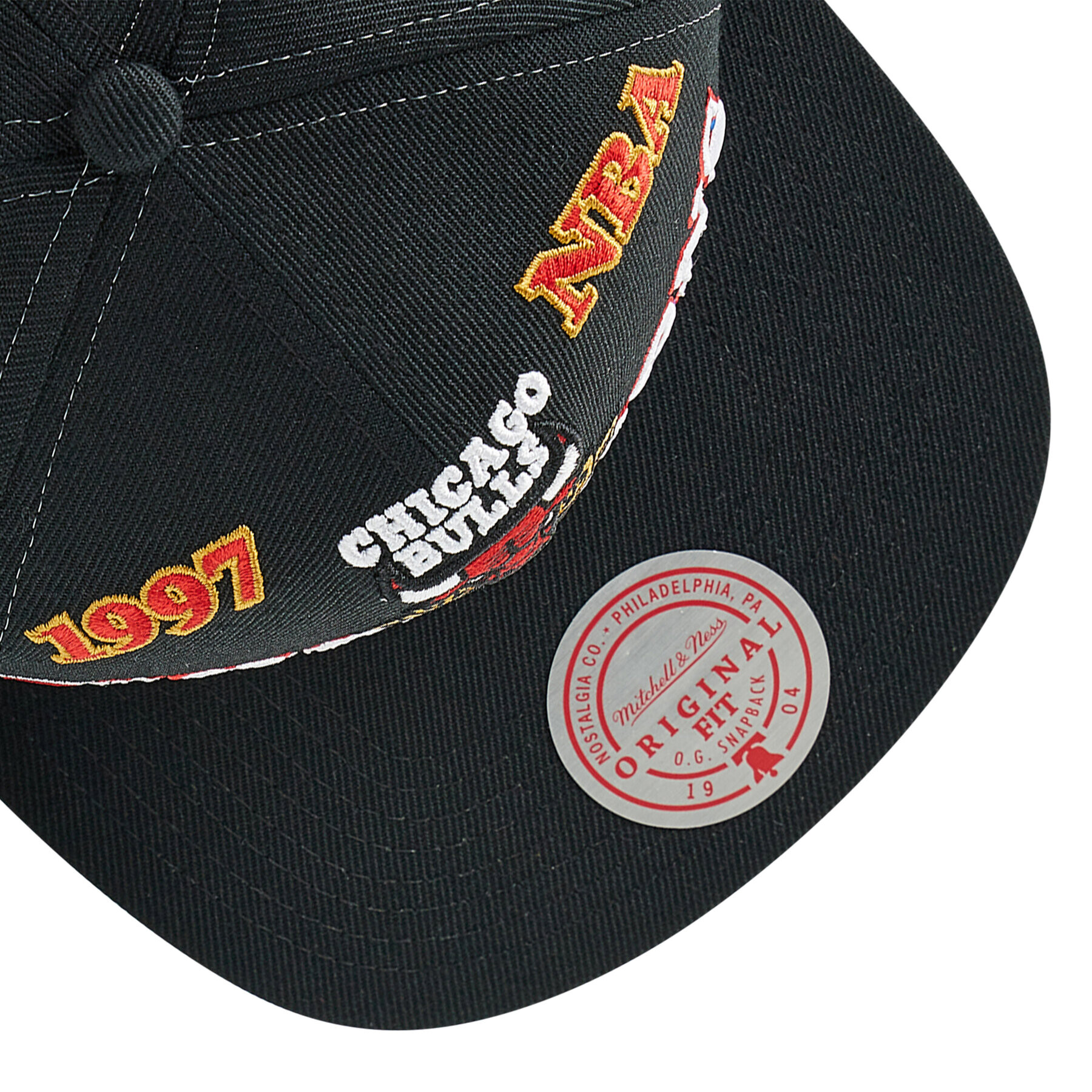Mitchell & Ness Шапка с козирка HHSS1077 Черен - Pepit.bg