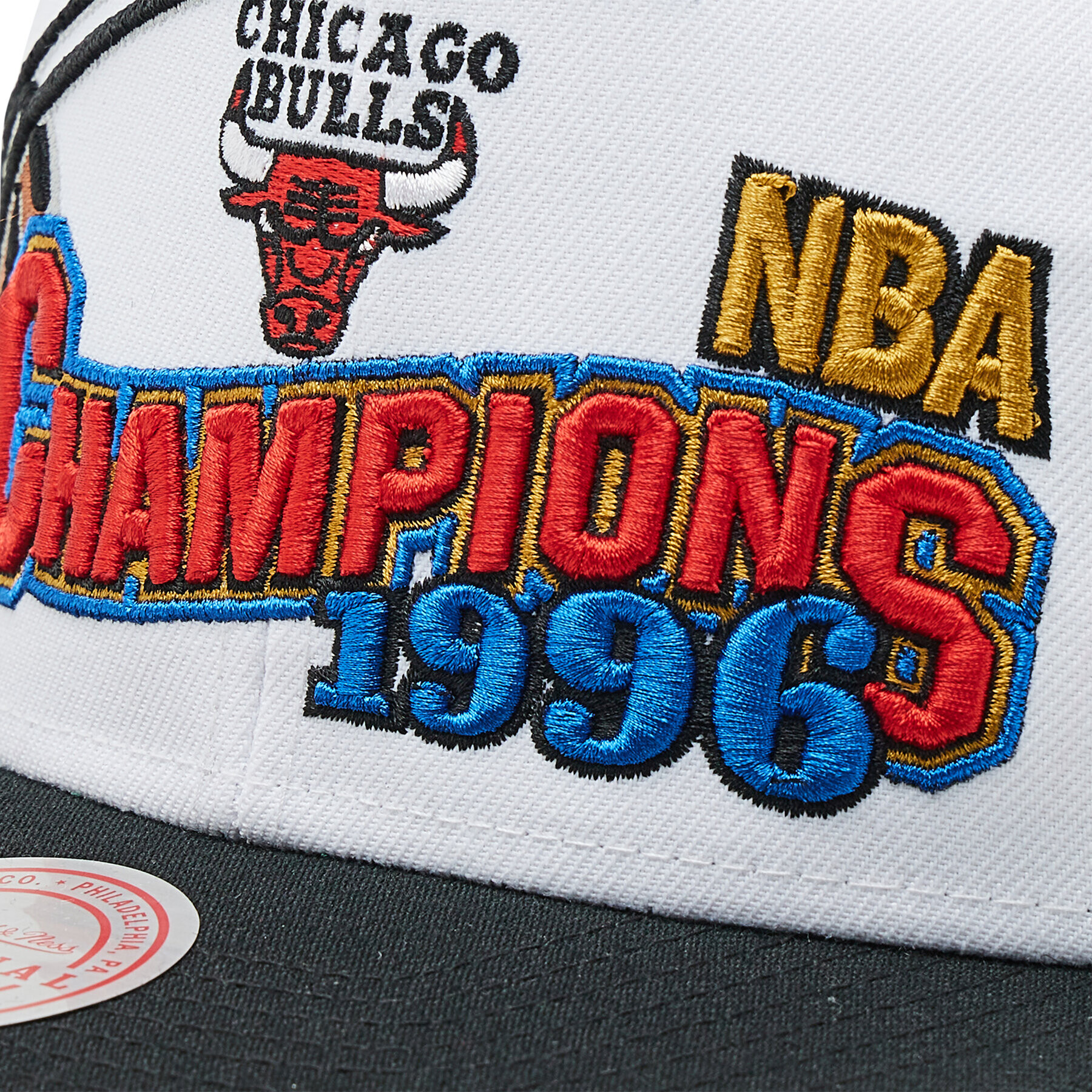 Mitchell & Ness Шапка с козирка HHSS1081 Бял - Pepit.bg