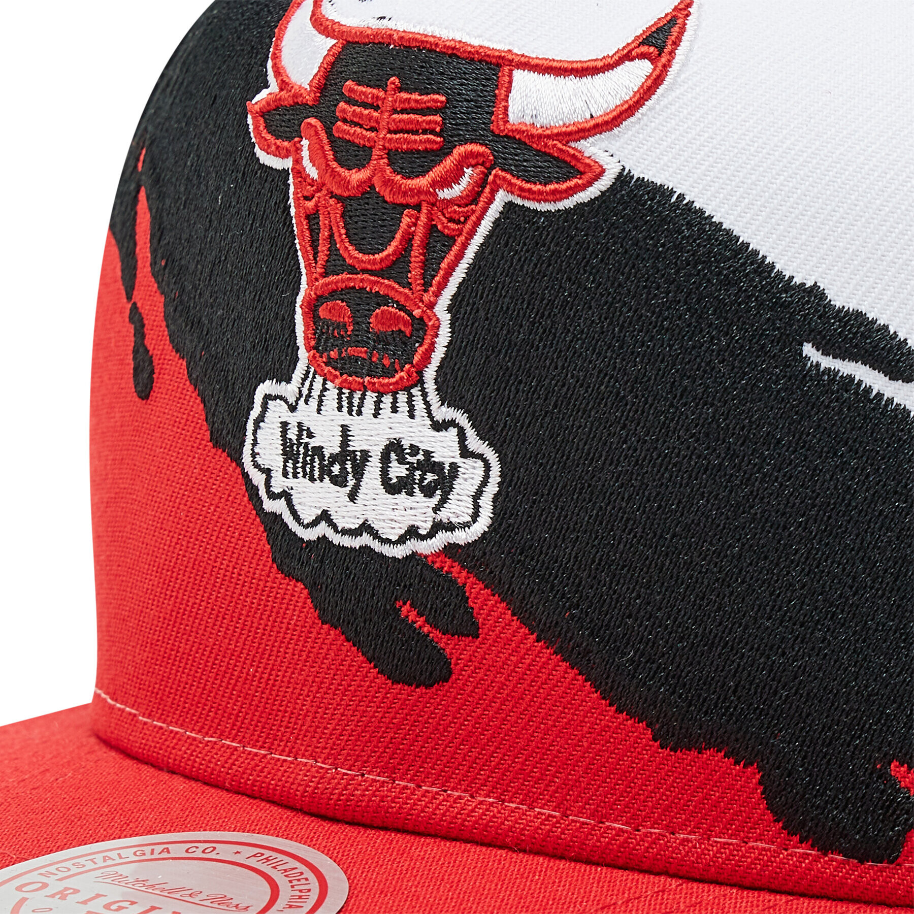 Mitchell & Ness Шапка с козирка HHSS2977 Бял - Pepit.bg