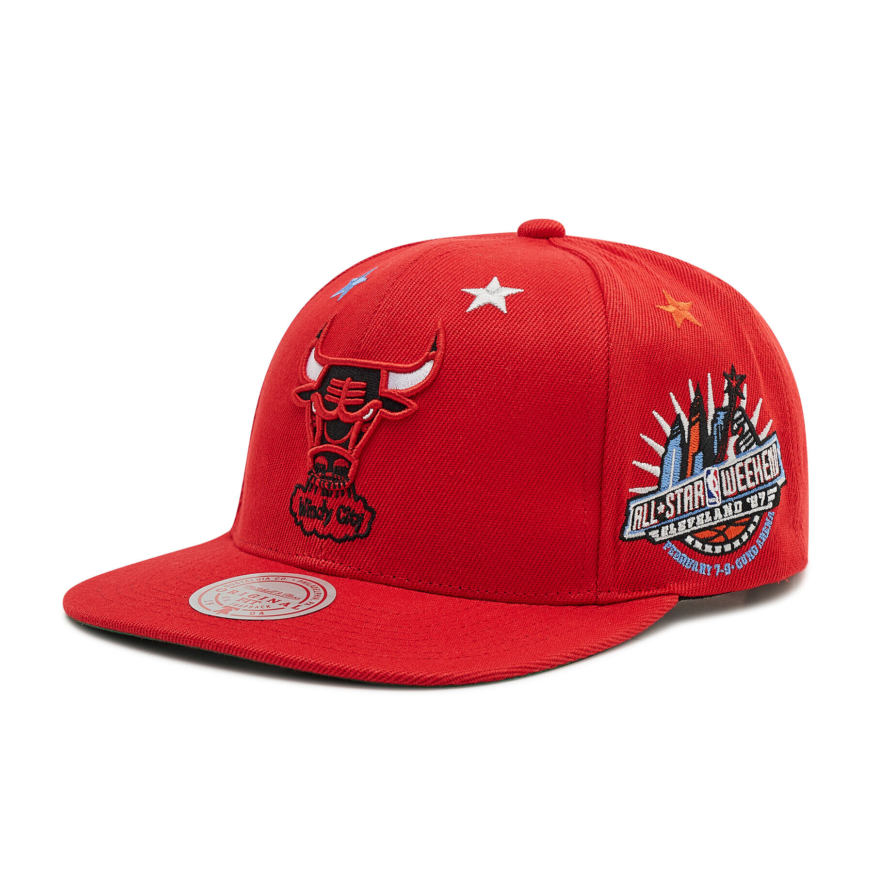 Mitchell & Ness Шапка с козирка HHSS2982 Червен - Pepit.bg