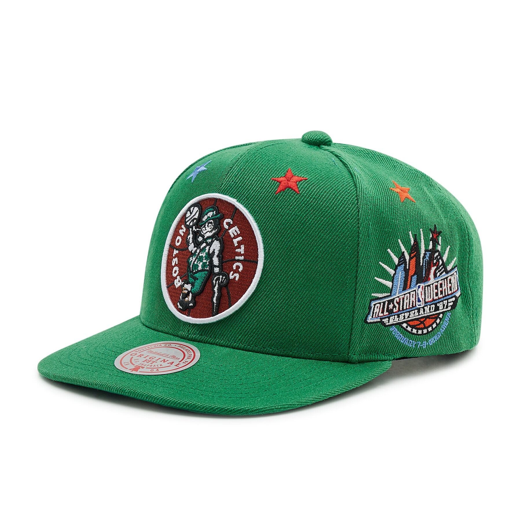 Mitchell & Ness Шапка с козирка HHSS2982 Зелен - Pepit.bg