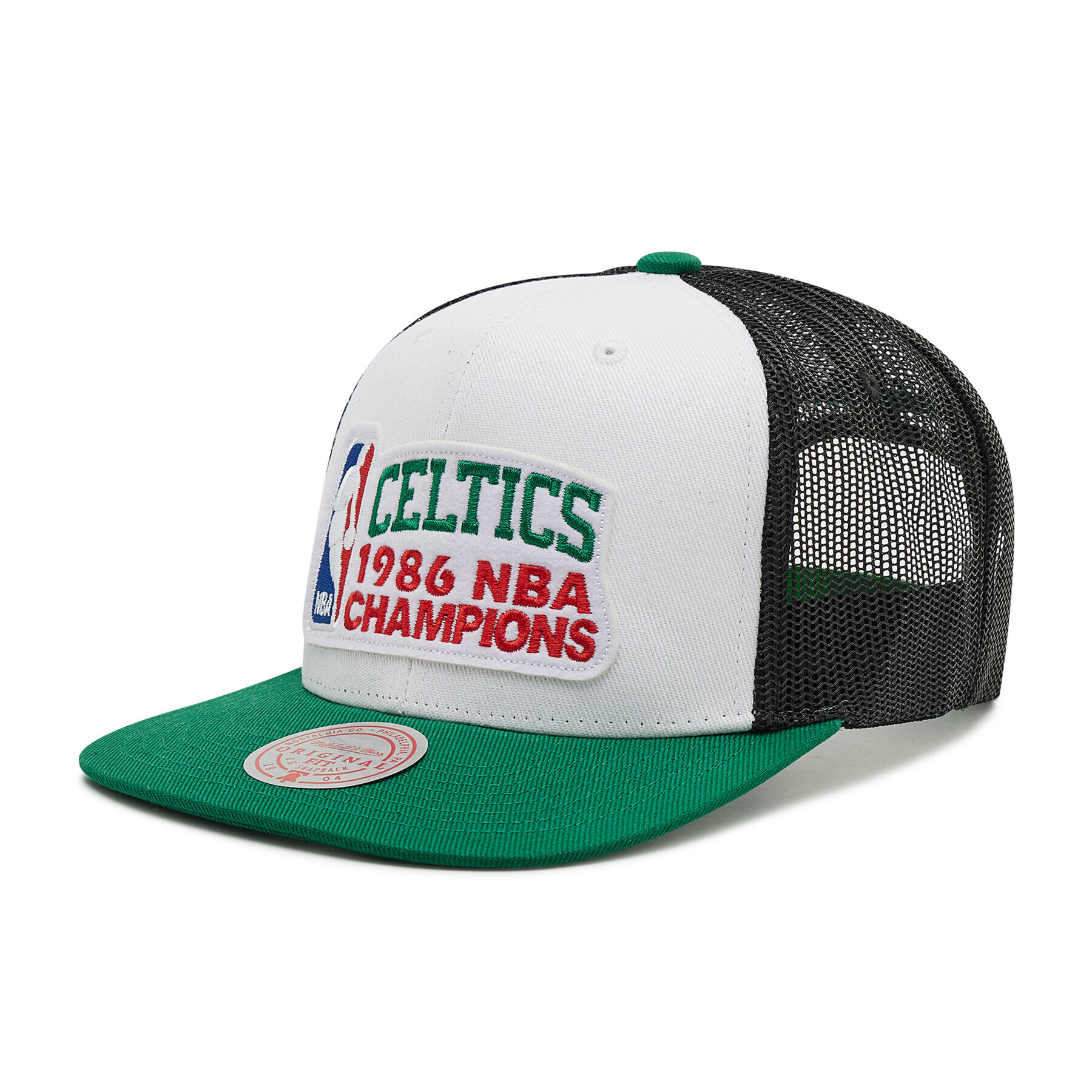 Mitchell & Ness Шапка с козирка HHSS2989 Бял - Pepit.bg