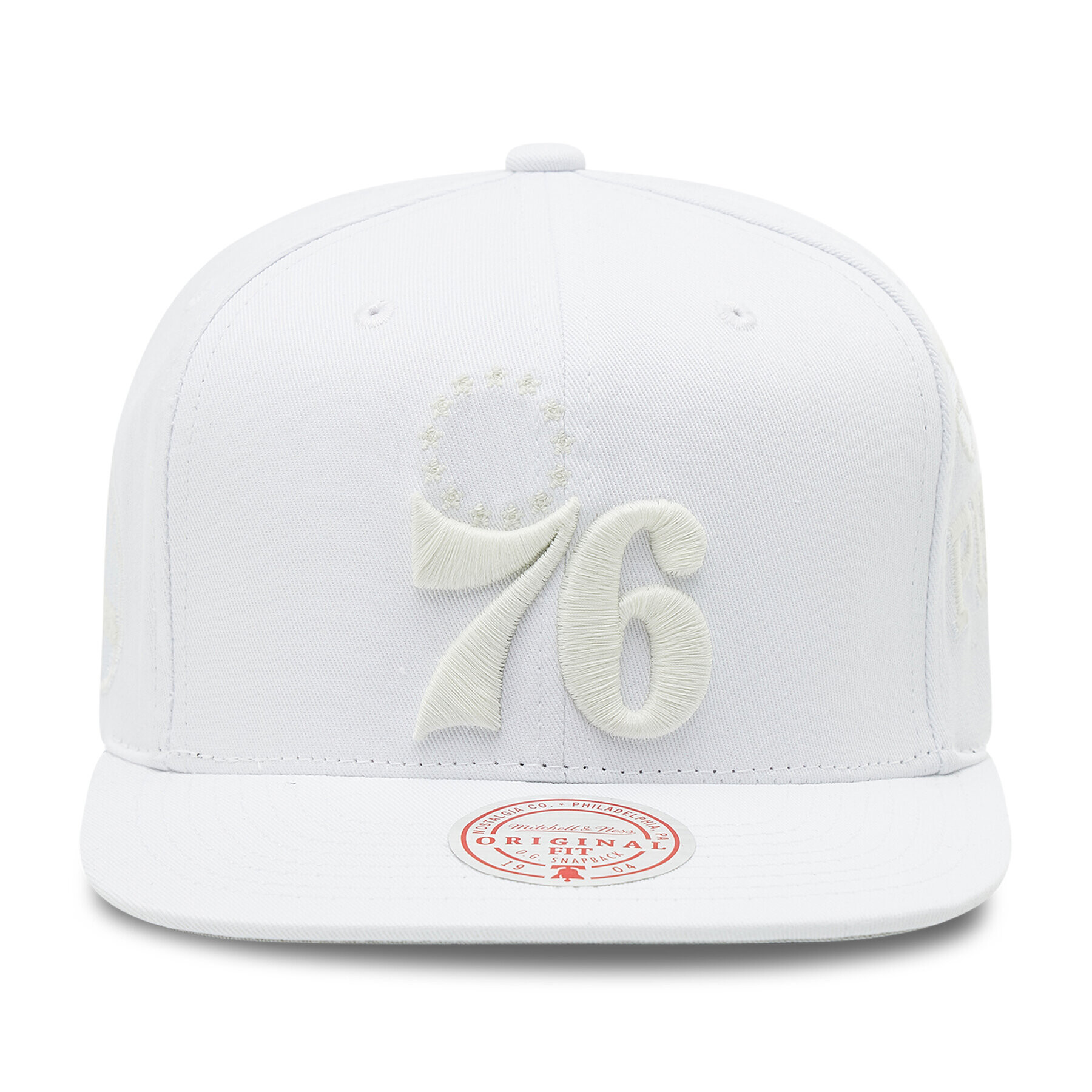 Mitchell & Ness Шапка с козирка HHSS2996 Бял - Pepit.bg