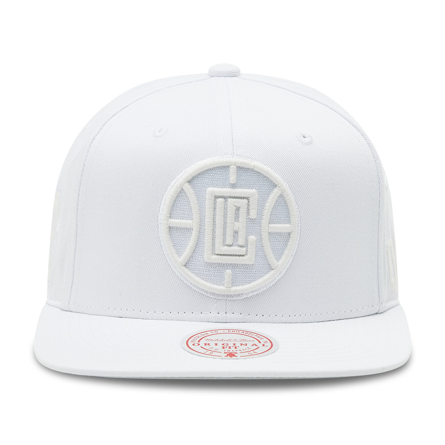 Mitchell & Ness Шапка с козирка HHSS2996 Бял - Pepit.bg
