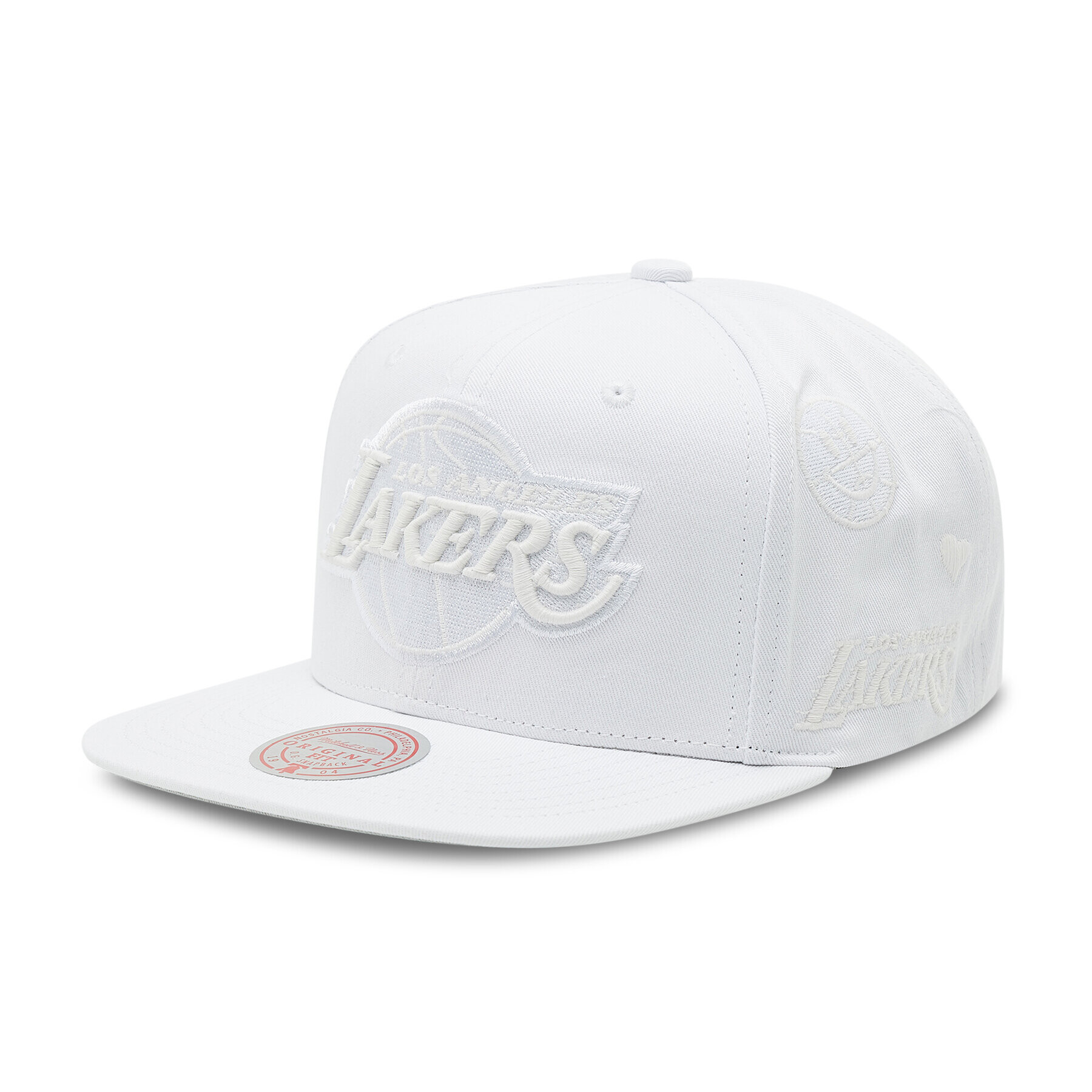 Mitchell & Ness Шапка с козирка HHSS2996 Бял - Pepit.bg