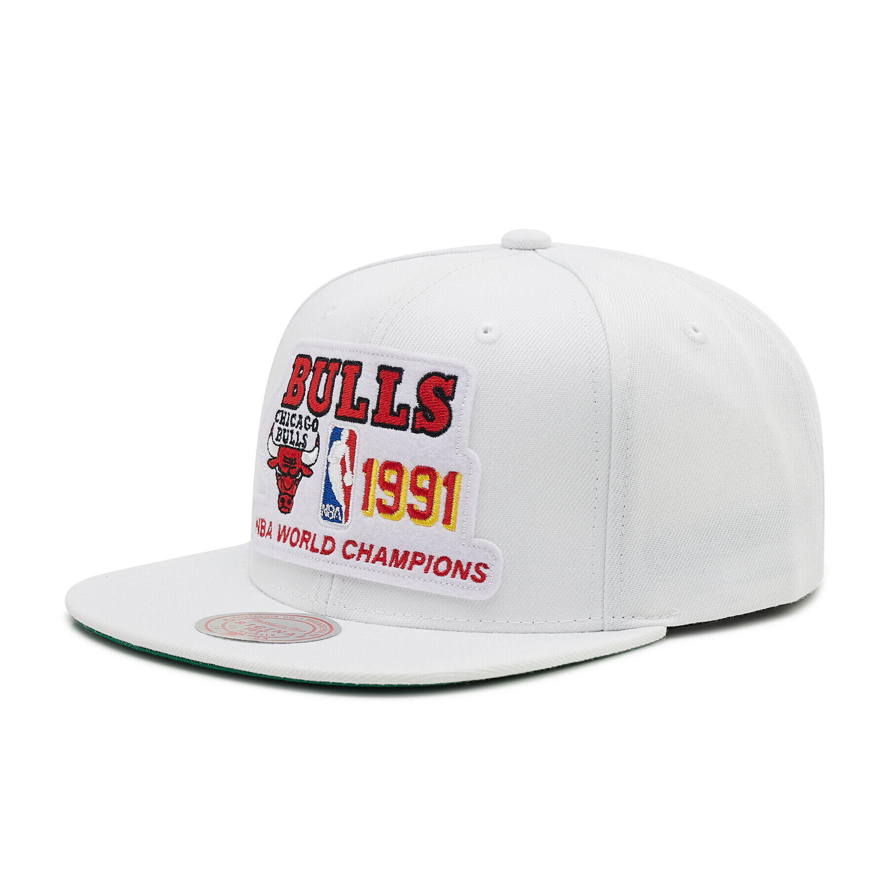 Mitchell & Ness Шапка с козирка HHSS3132 Бял - Pepit.bg