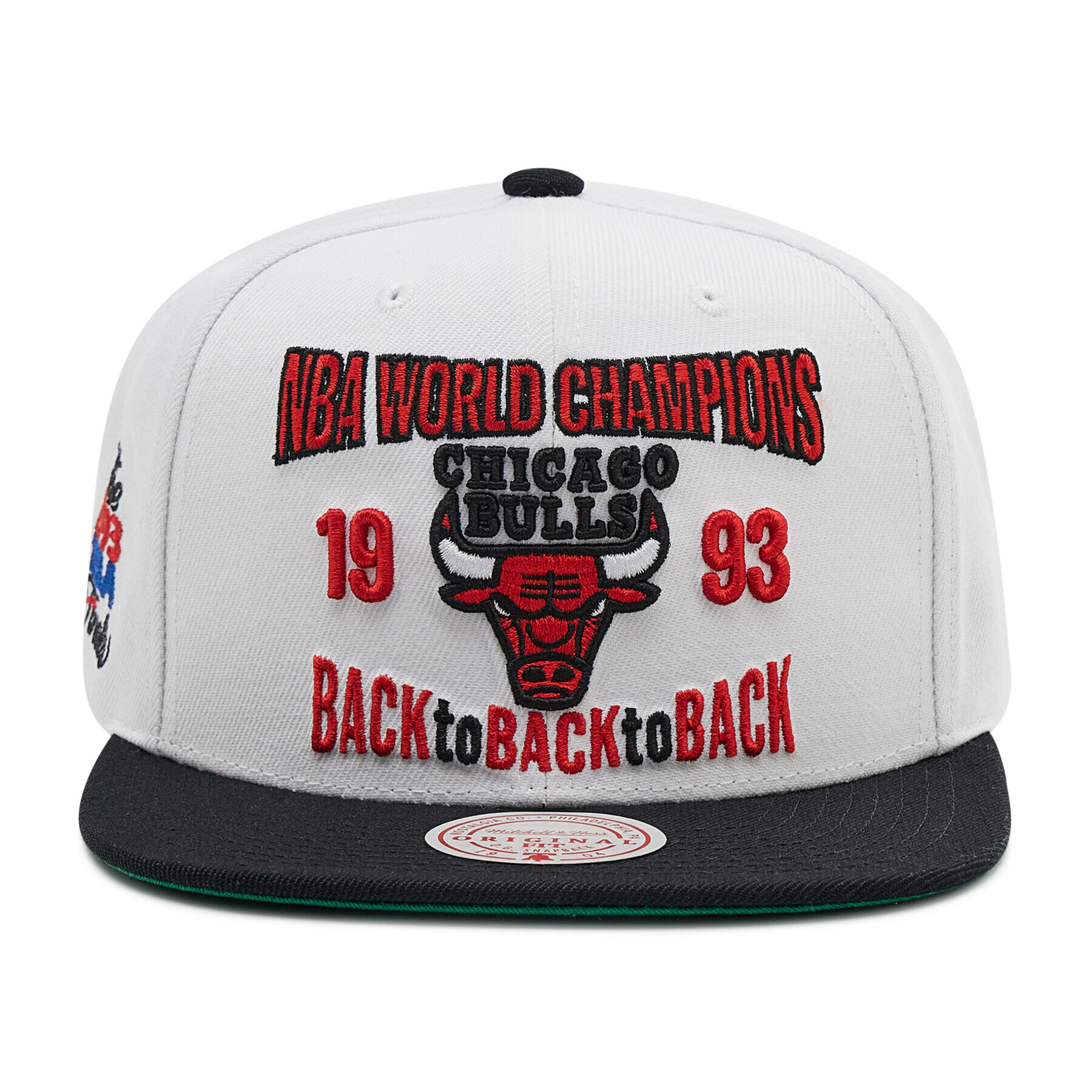 Mitchell & Ness Шапка с козирка HHSS3133 Бял - Pepit.bg