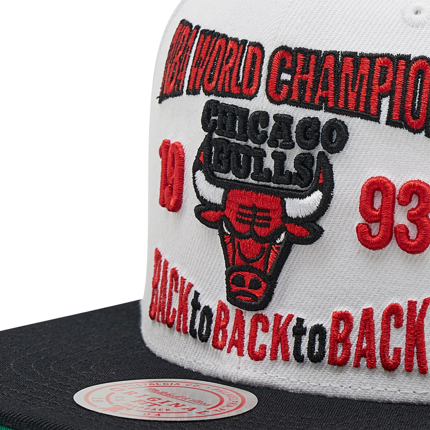 Mitchell & Ness Шапка с козирка HHSS3133 Бял - Pepit.bg