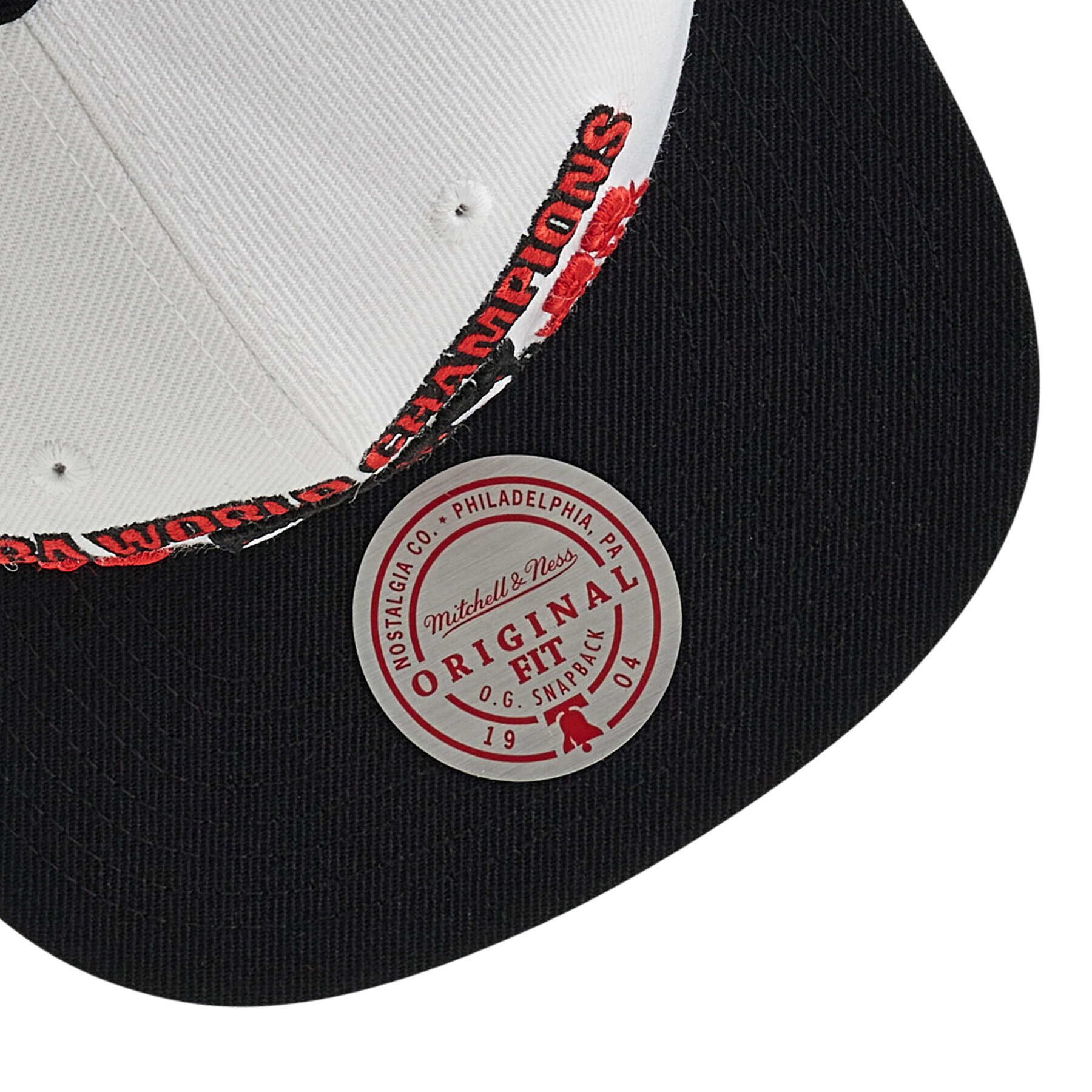 Mitchell & Ness Шапка с козирка HHSS3133 Бял - Pepit.bg