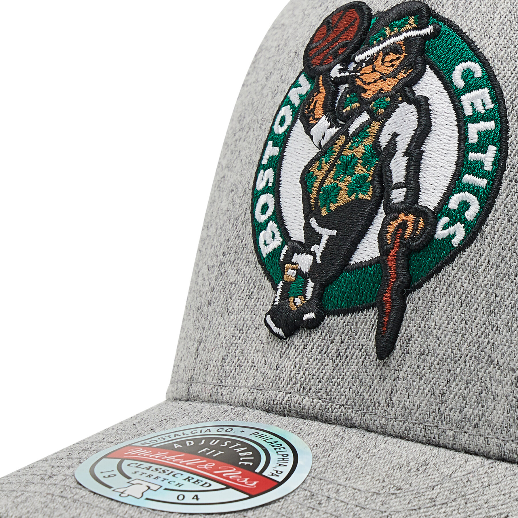 Mitchell & Ness Шапка с козирка HHSS3273 Сив - Pepit.bg