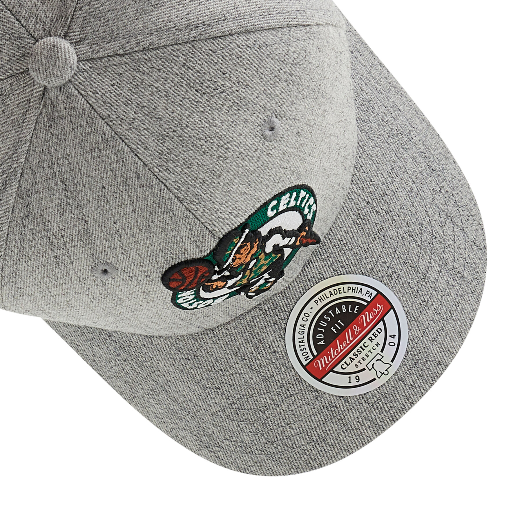 Mitchell & Ness Шапка с козирка HHSS3273 Сив - Pepit.bg