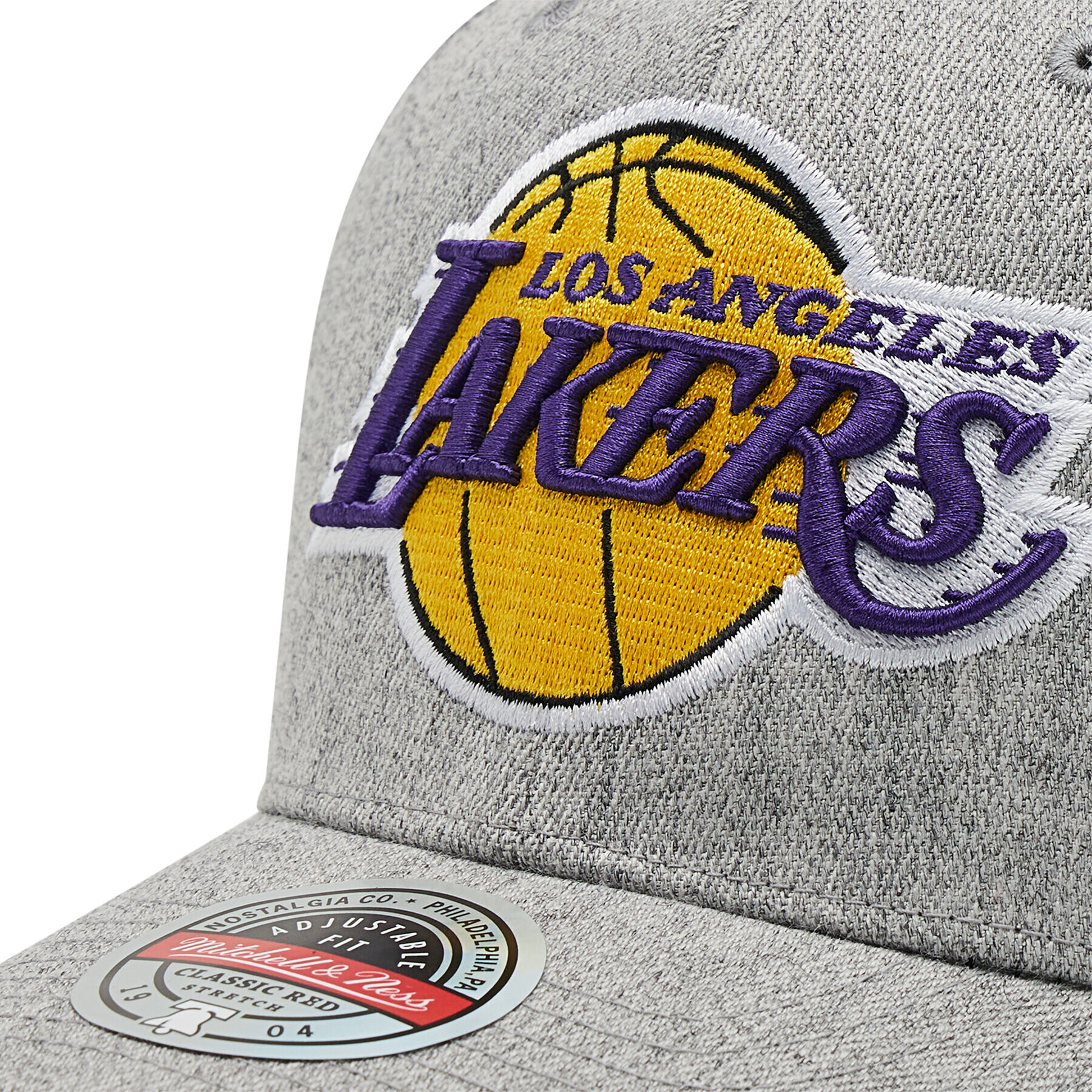 Mitchell & Ness Шапка с козирка HHSS3273 Сив - Pepit.bg