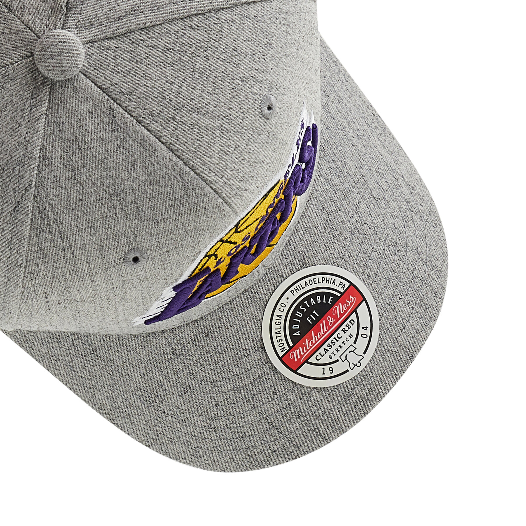 Mitchell & Ness Шапка с козирка HHSS3273 Сив - Pepit.bg