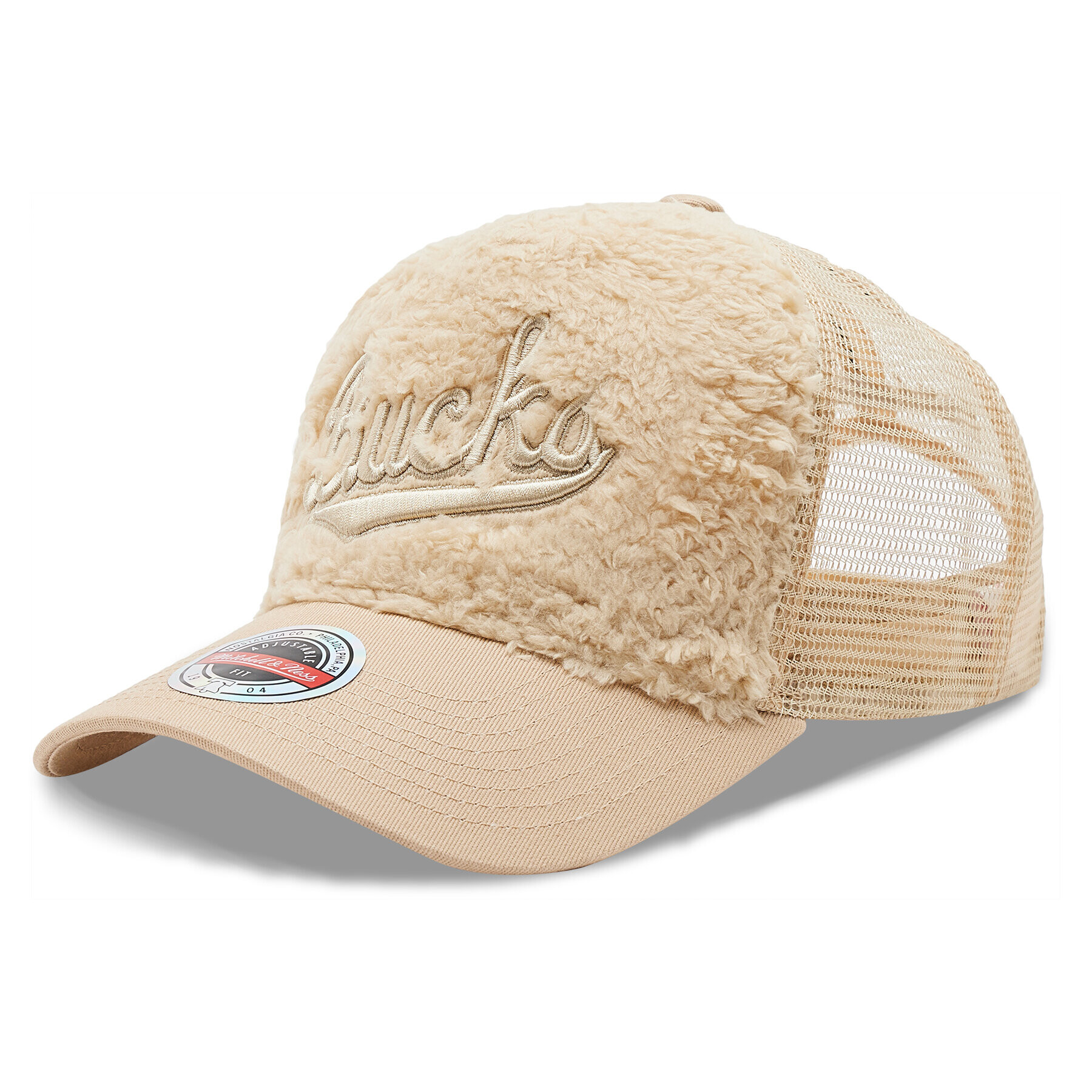 Mitchell & Ness Шапка с козирка HHSS4339 Бежов - Pepit.bg